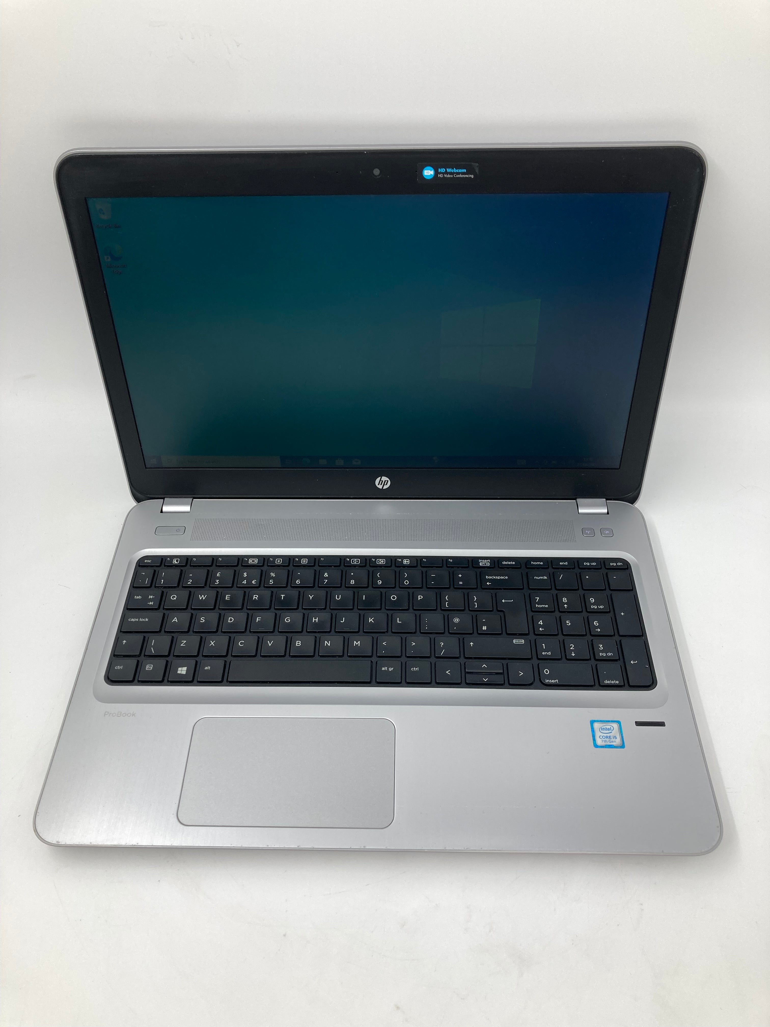 HP Laptop ProBook 450 G4 15" i5 7th Gen 8GB RAM 240GB SSD W10