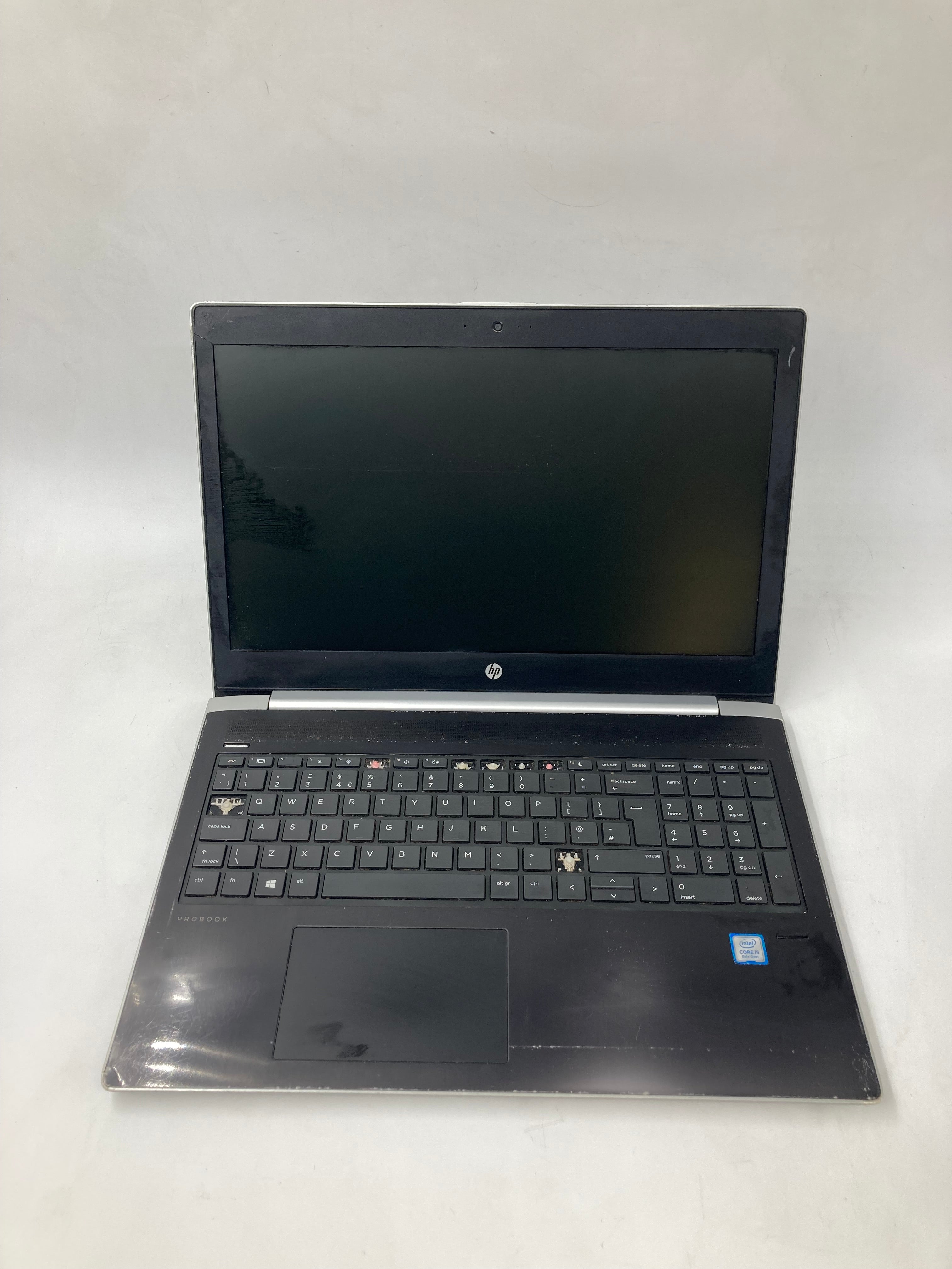 HP Laptop ProBook 450 G5 15.6" i5-8250U 8GB RAM No SSD No OS *Spares*