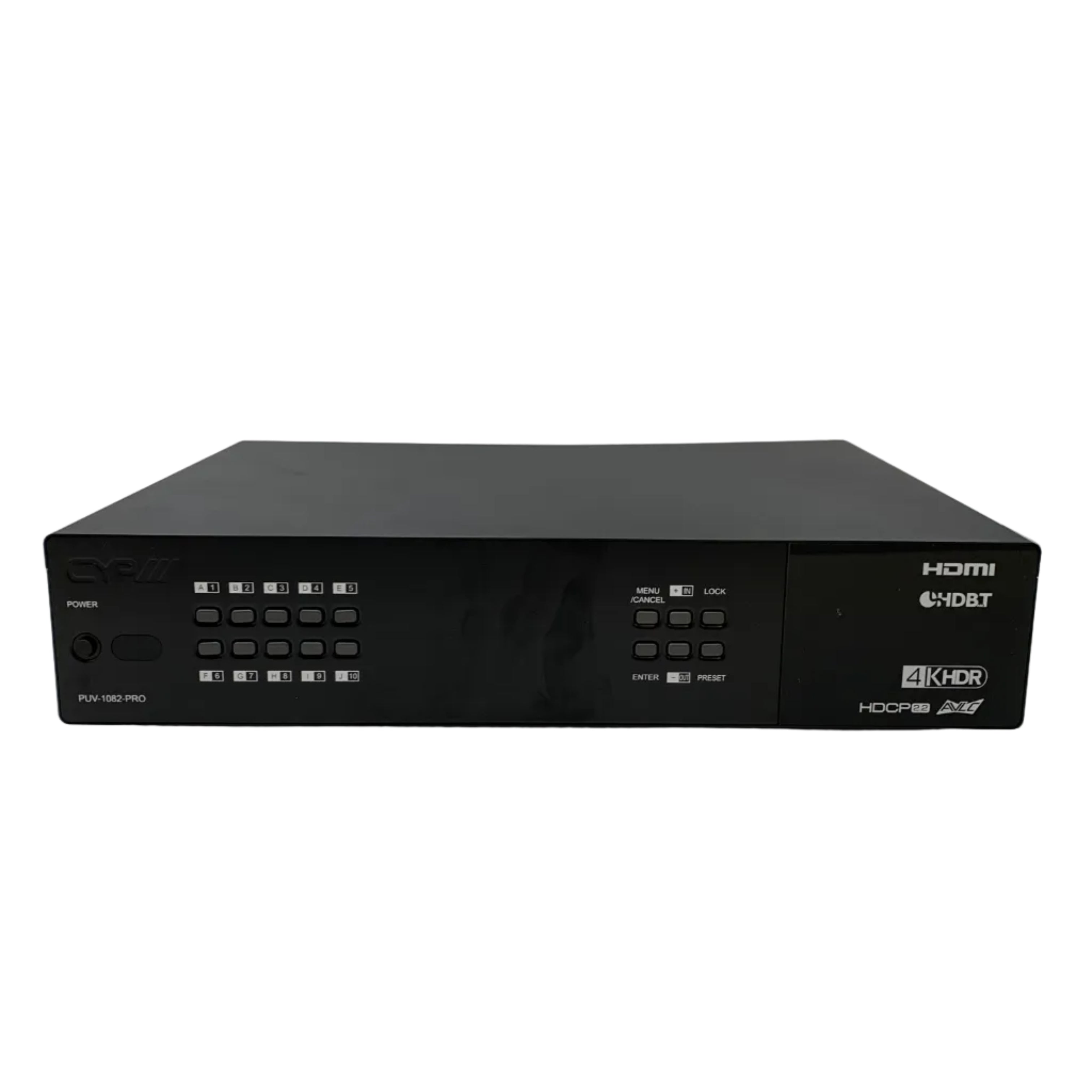 CYP PUV-1082-PRO 10 Input 8 Output HDMI Matrix Switcher 4K UHD HDBaseT Cat6/7