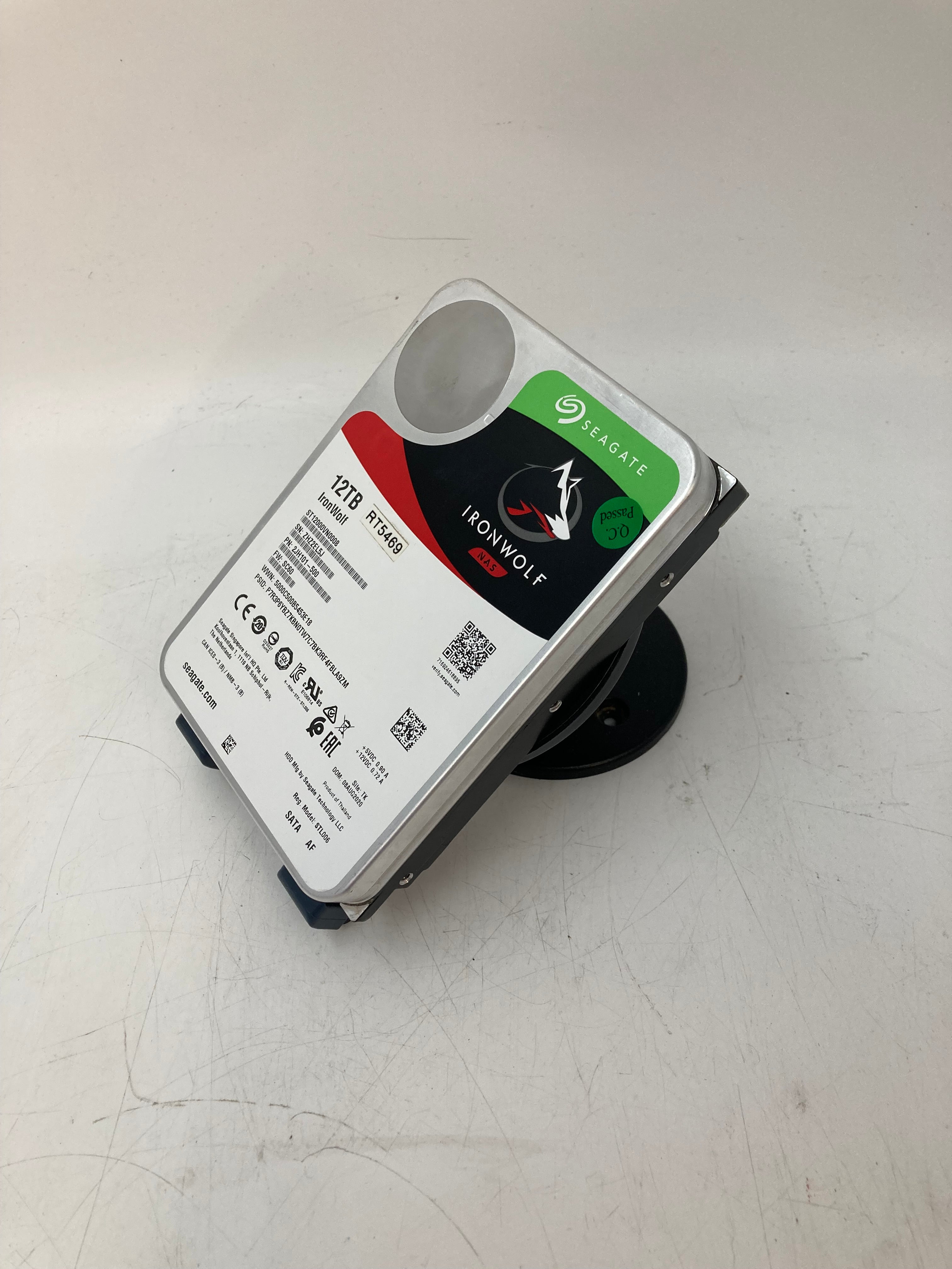 Seagate HDD | 12TB | 3.5 inch | SATA | ST12000VN0008 | 7.2K RPM | 6Gbps