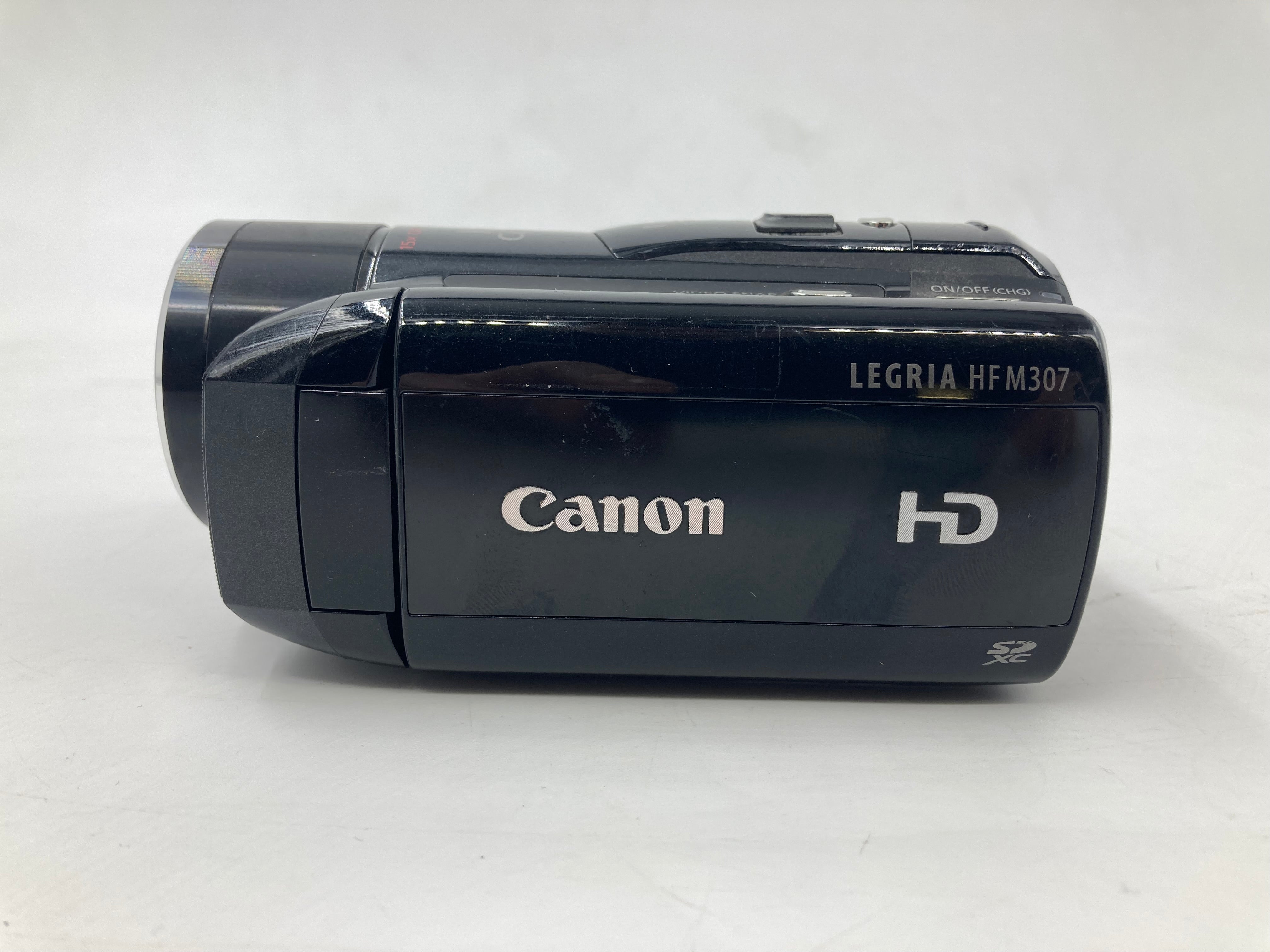 Canon Legria HFM307 Camcorder 15x Zoom No SD Card