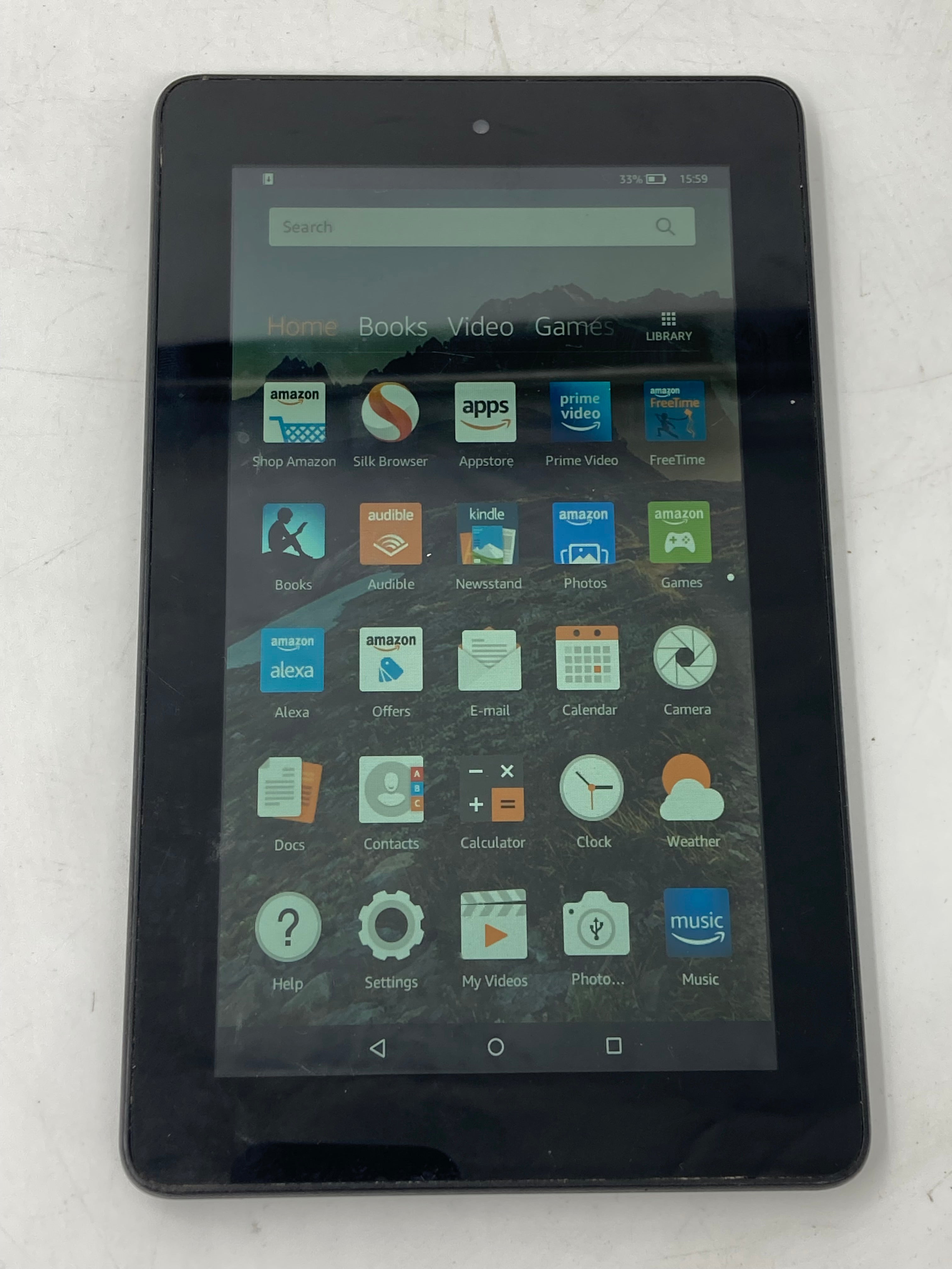 Batch of 3 Amazon Kindle Fire 7 (5th Generation) 7" 8GB Storage SV98LN-Black