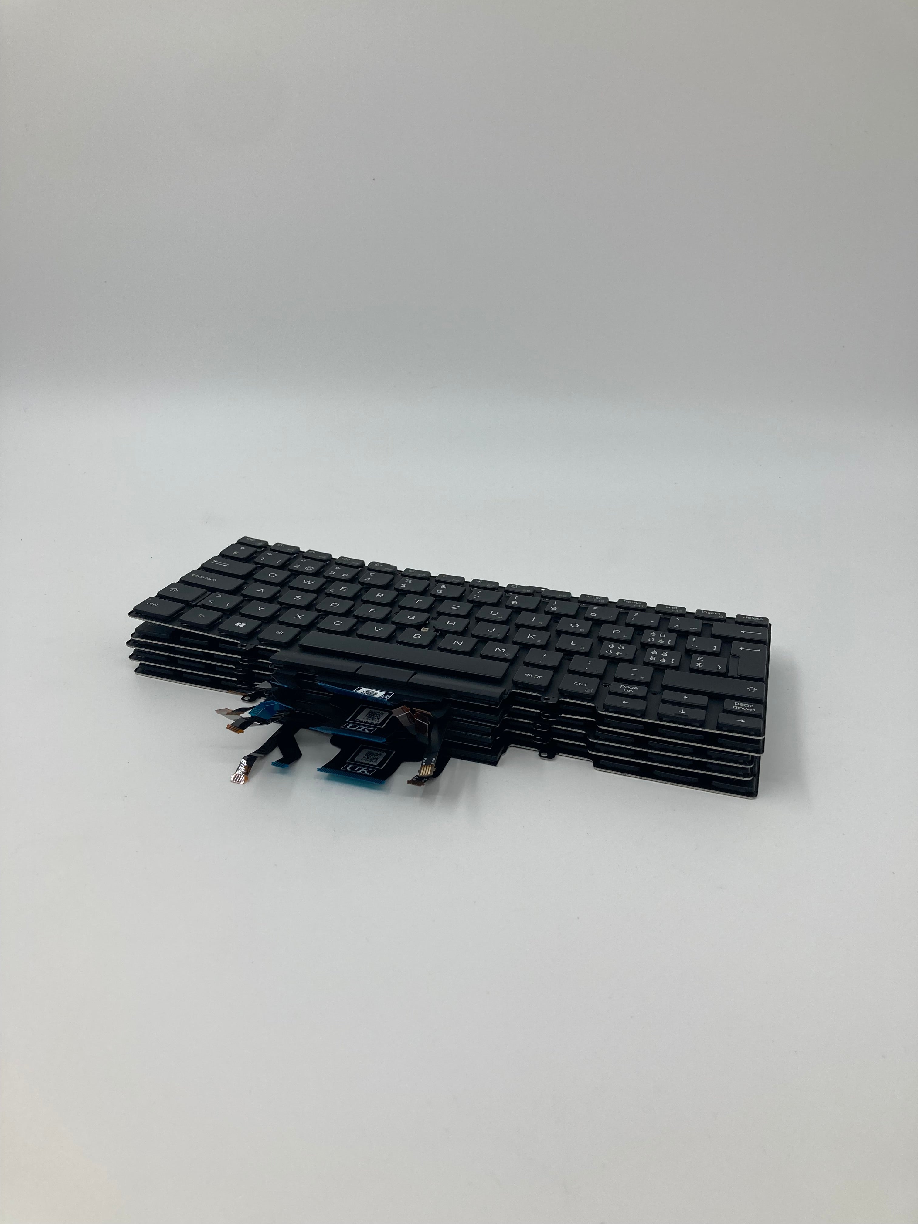 Dell Latitude 5400/5401/5410 /5411 Dual Point SWISS Backlit Keyboard 0CGCX2 Lot of Five