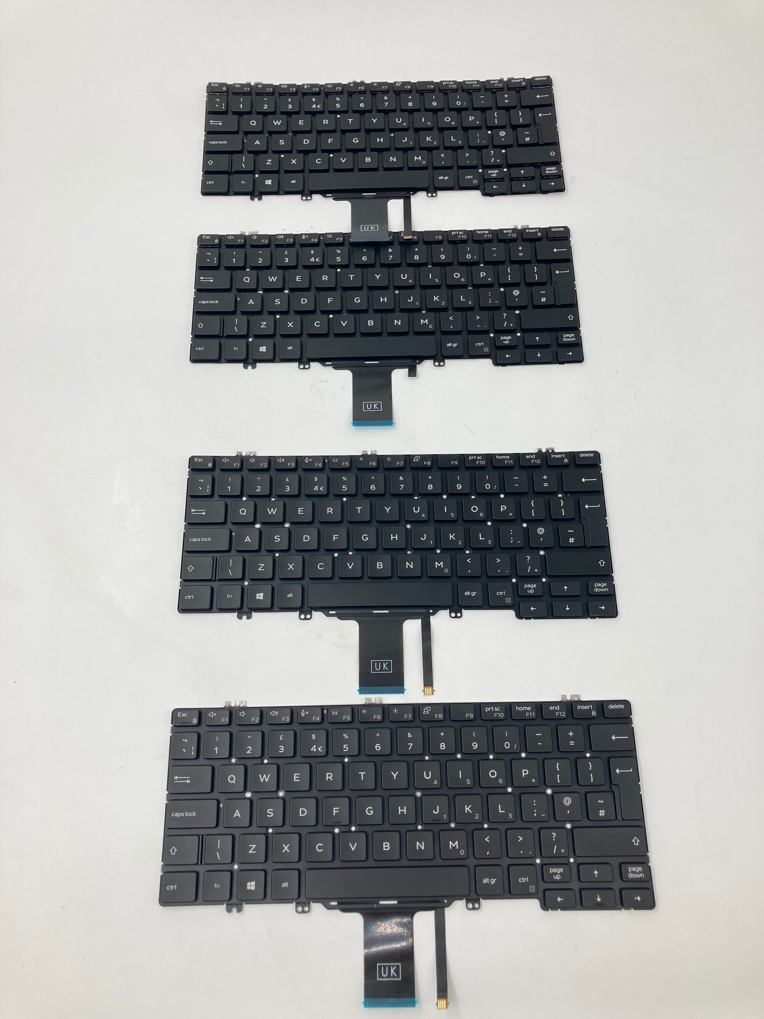 Dell Latitude 5300 and 7300 Backlit UK English Keyboard 066FG