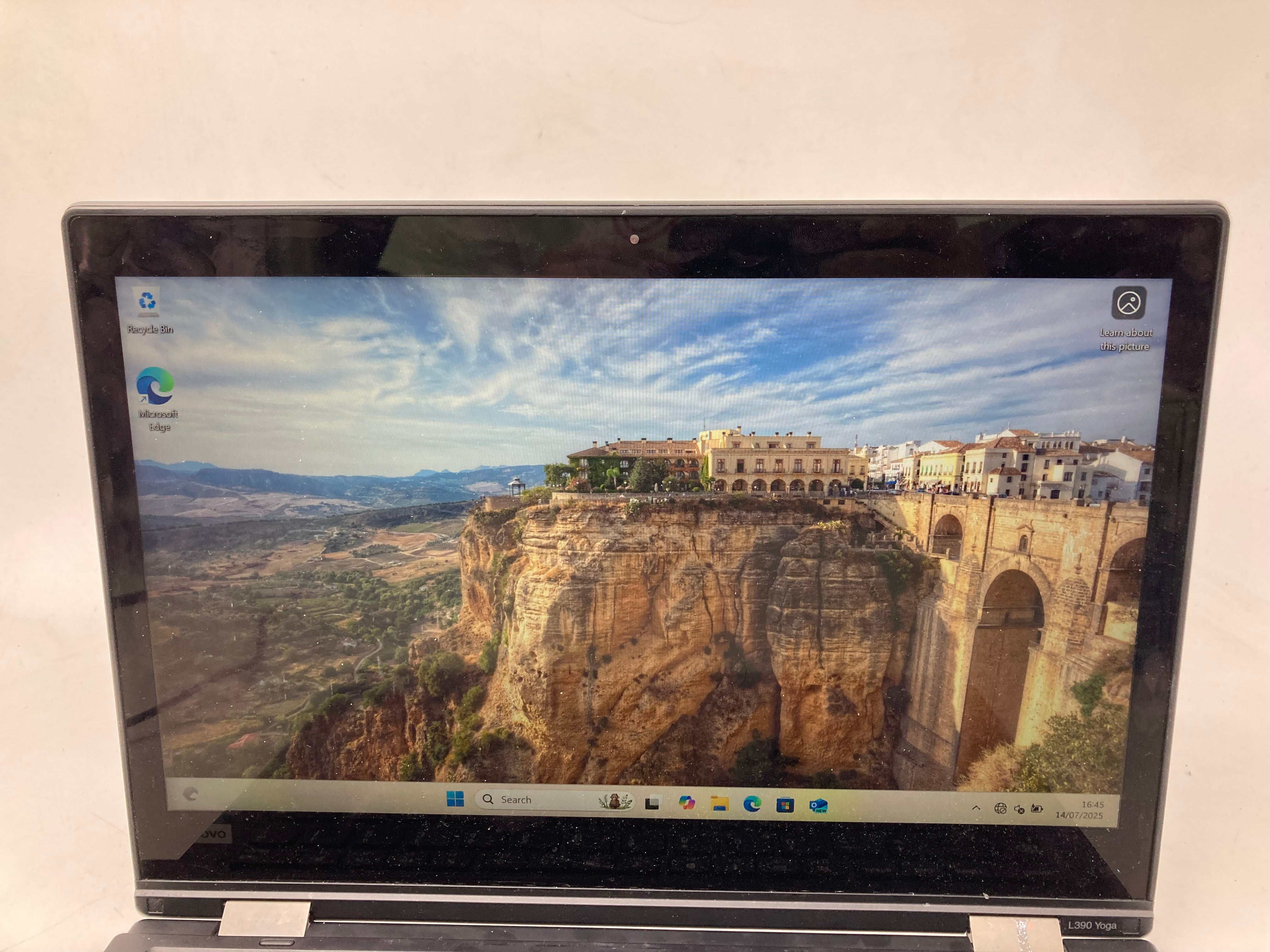 Lenovo ThinkPad L390 Yoga 13.3" Screen i5 8th Gen 16GB RAM 128GB SSD Win 11