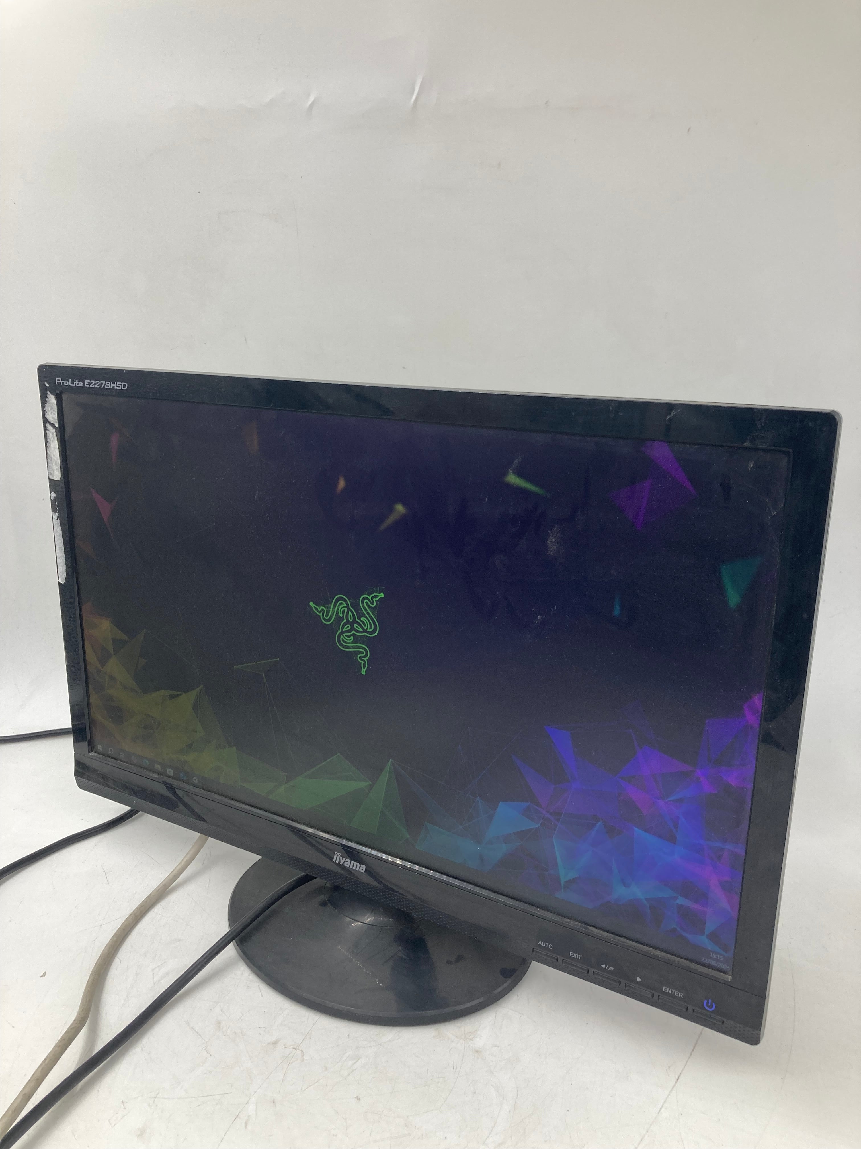 iiyama ProLite E2278HD 22" LED Monitor VGA DVI