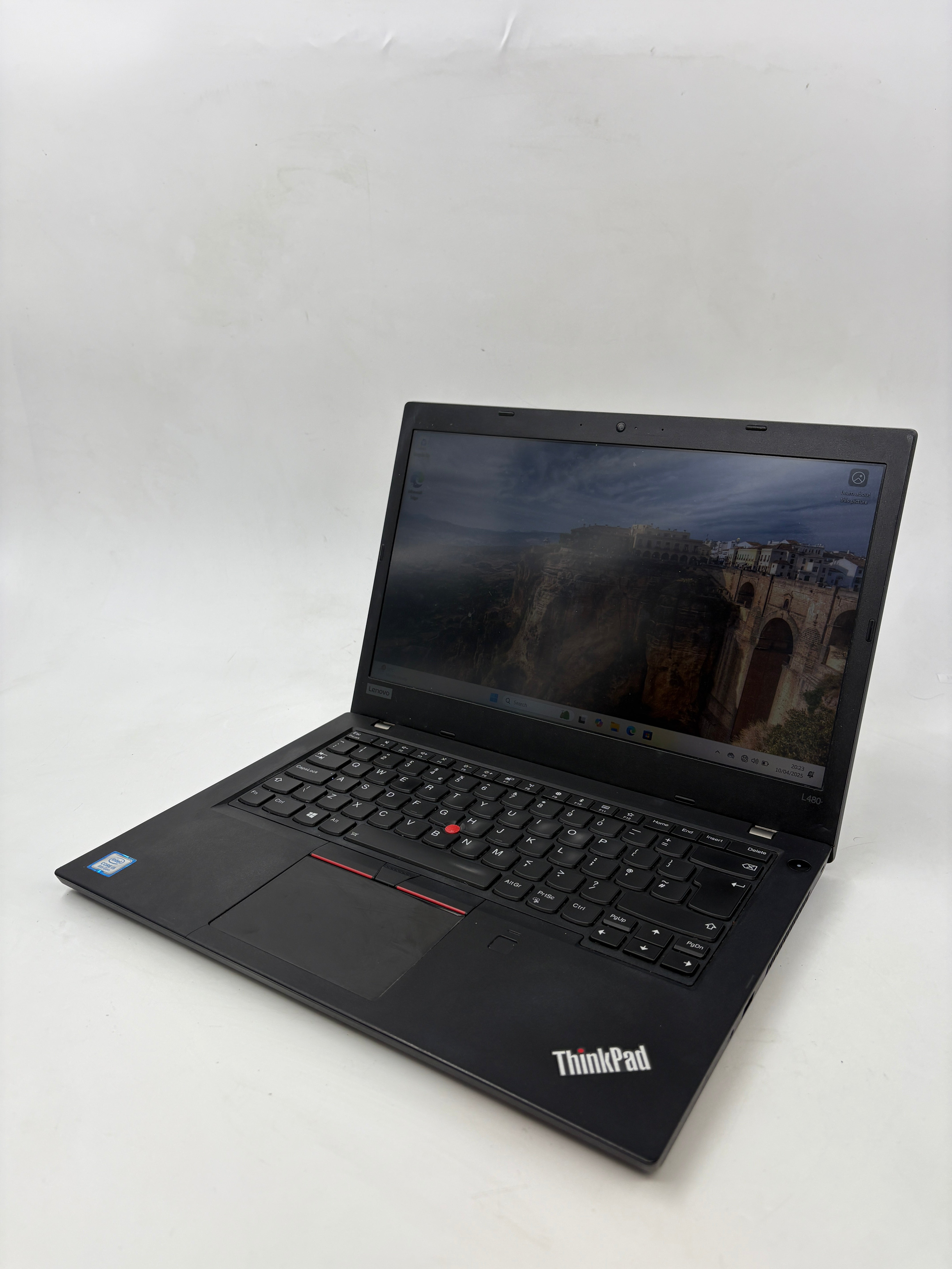 Lenovo Laptop ThinkPad L480 14" Screen i5 8th Gen 16GB RAM 128GB SSD W11