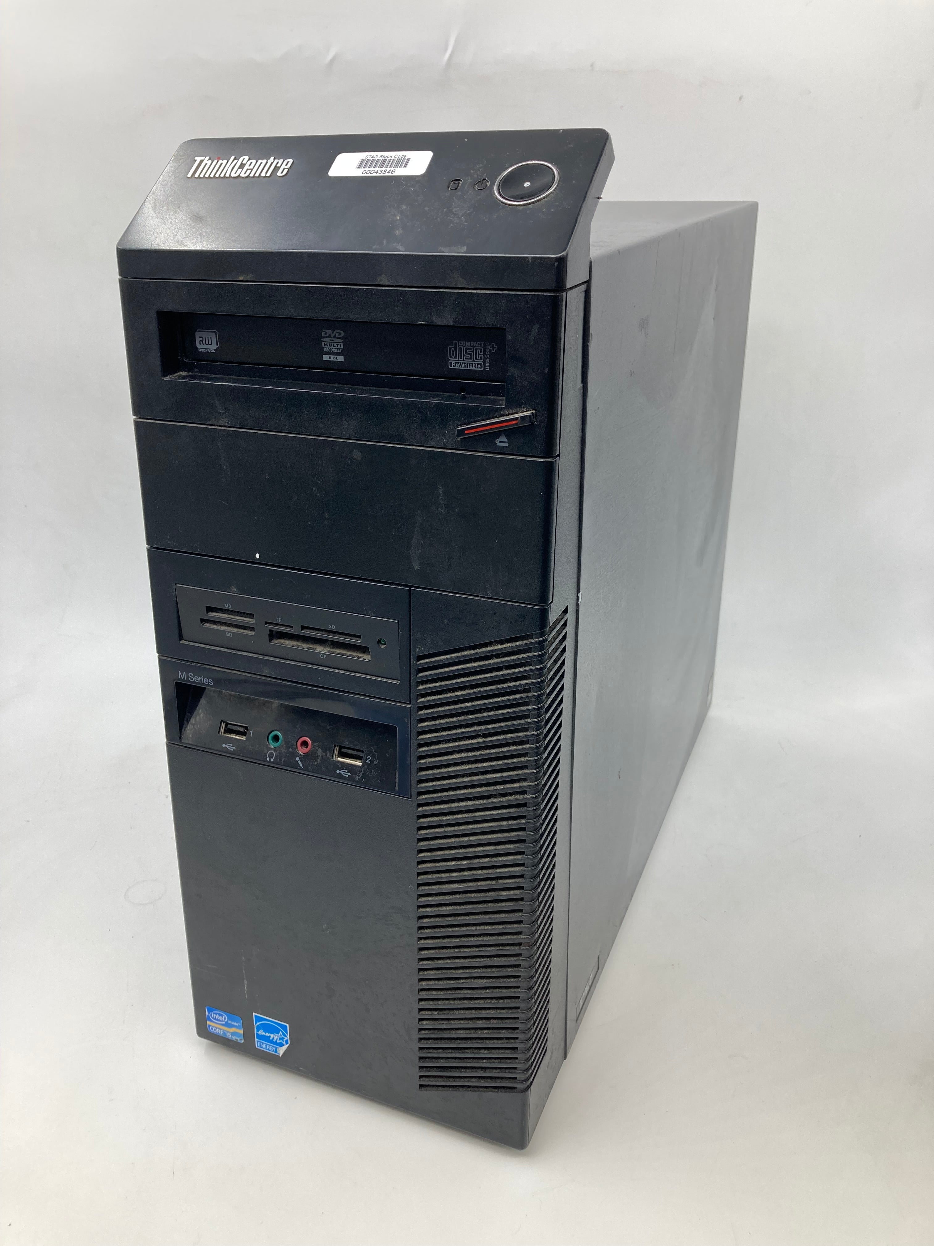 Lenovo Desktop PC ThinkCentre M92P i5-3470 8GB RAM No SSD No OS