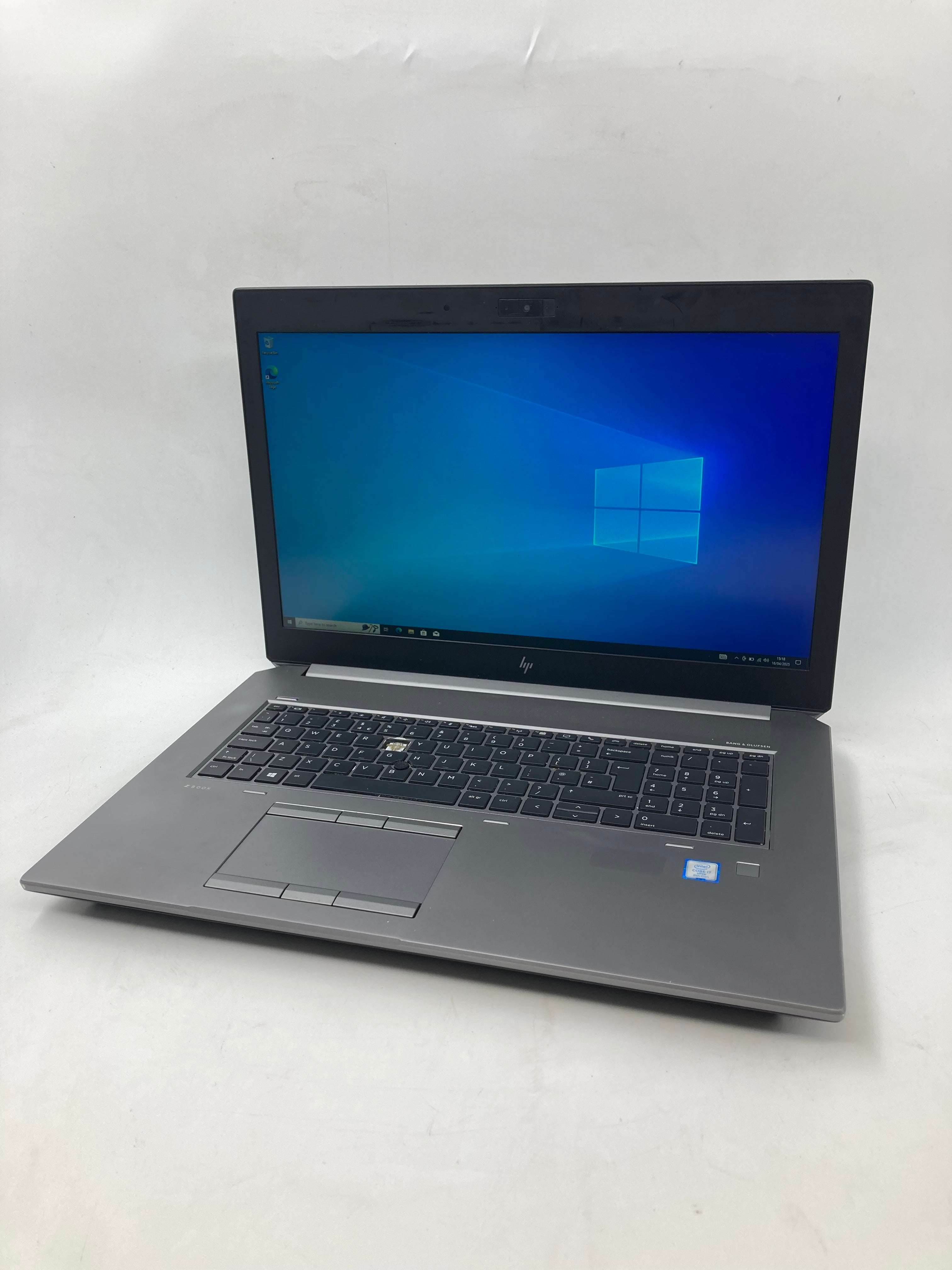 HP Laptop ZBook 17 G5 17.3" i7 8th Gen 32GB RAM 512GB SSD W10