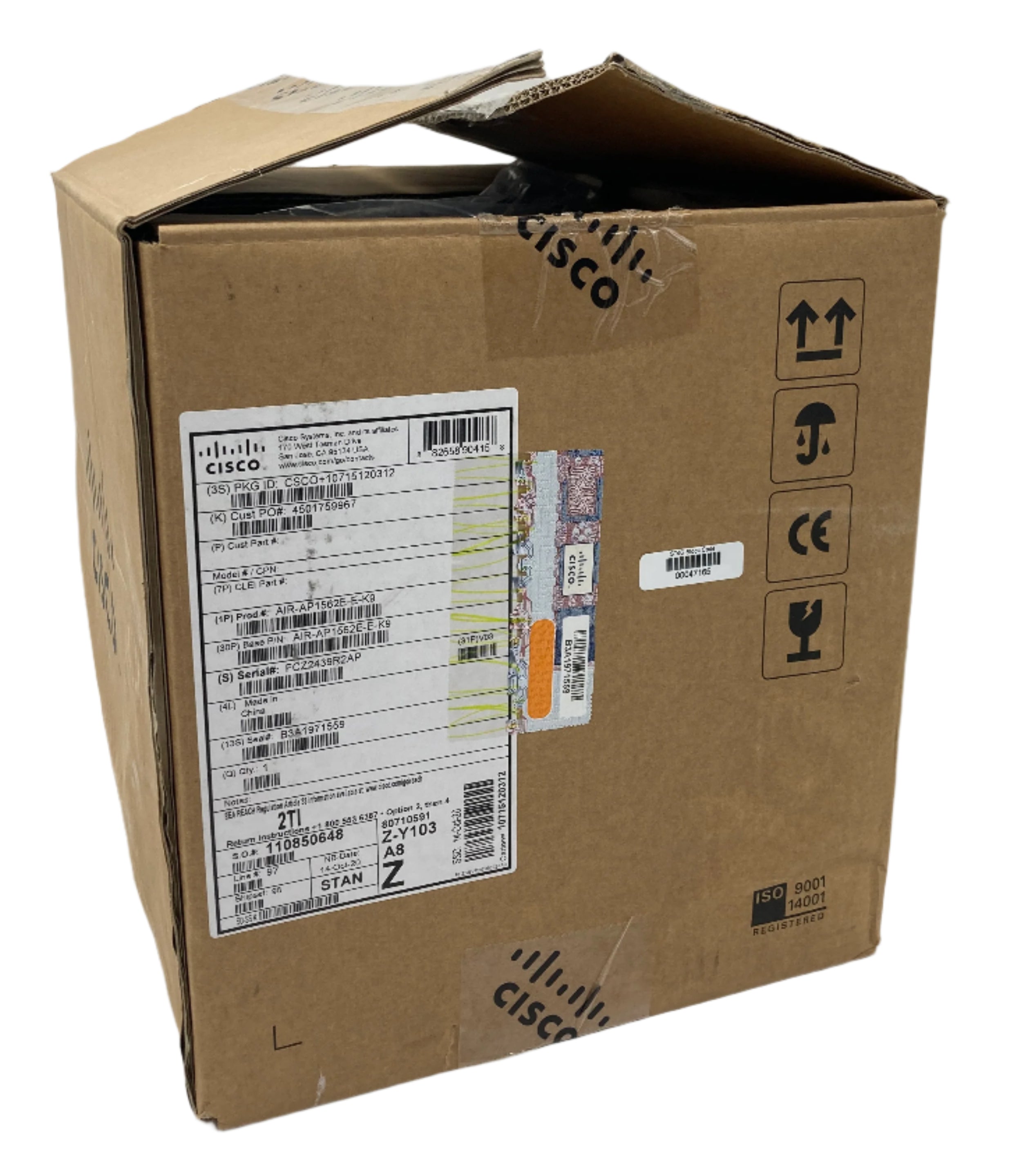 New Open Box Cisco Outdoor Access Point AIR-AP1562E-E-K9