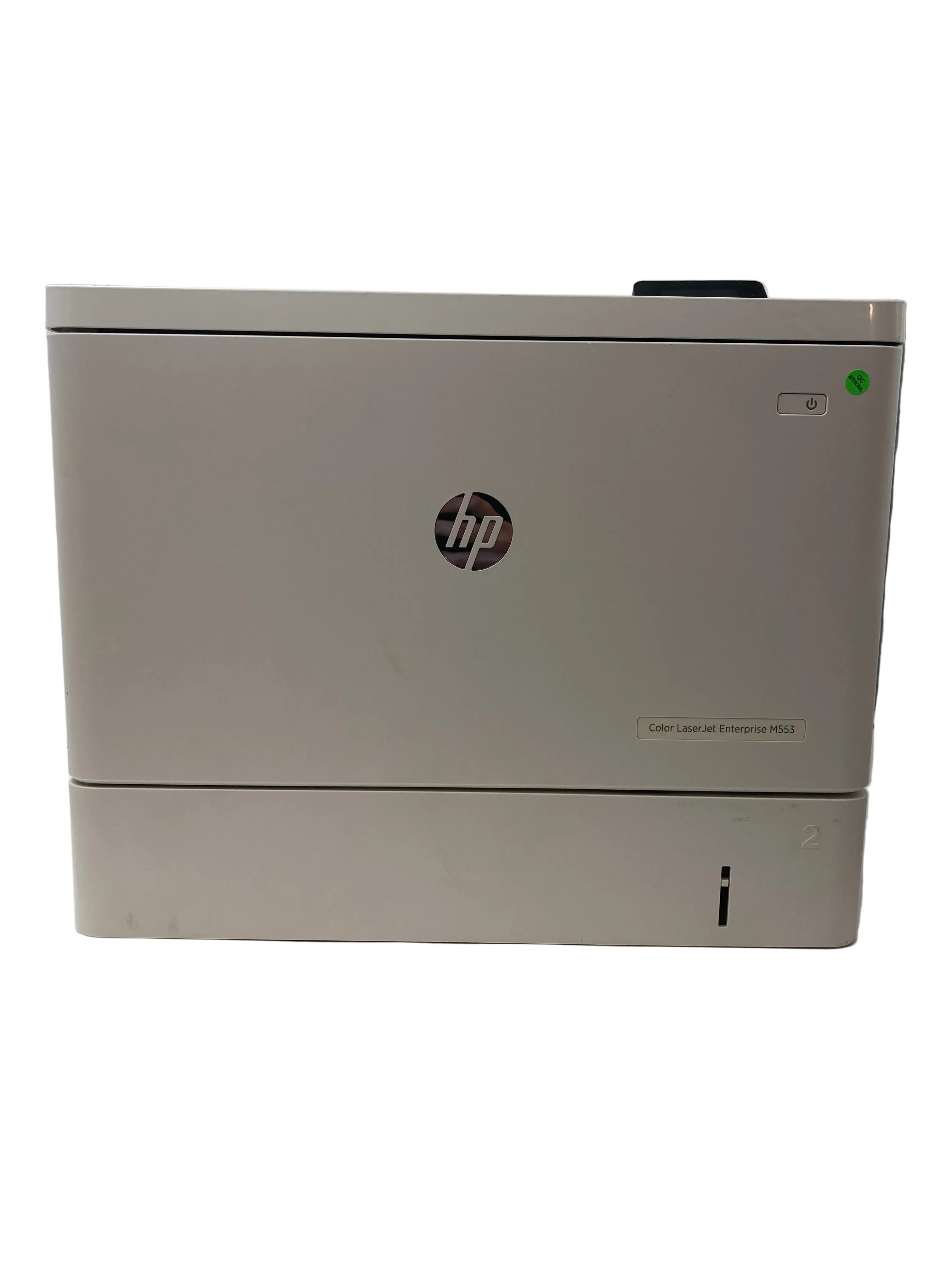 Refurbished HP Colour LaserJet Enterprise M553 Printer, 1GB RAM, USB 2.0/LAN