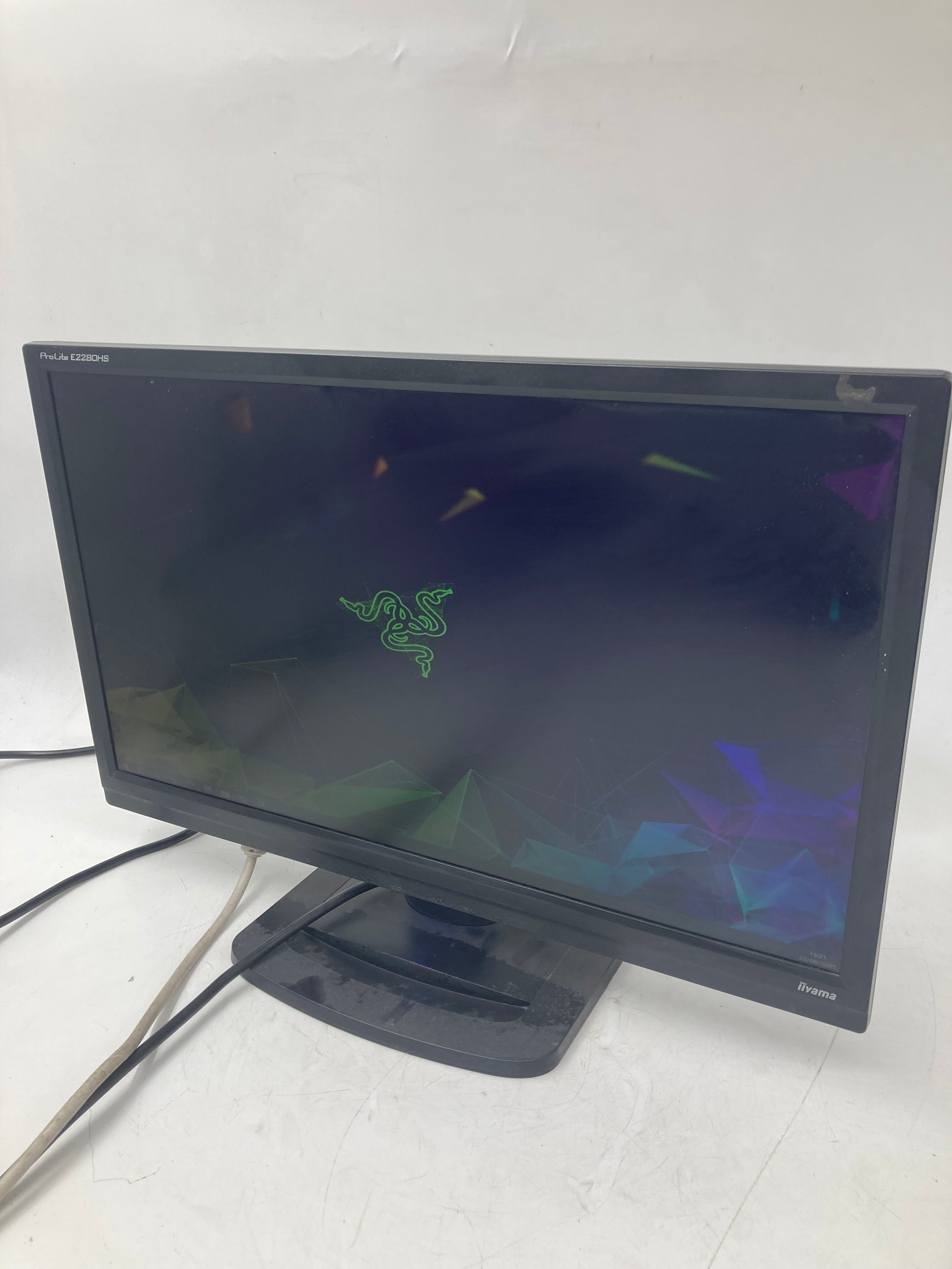 iiyama ProLite E2280HS LED HD 1080p 22" Monitor HDMI DVI VGA