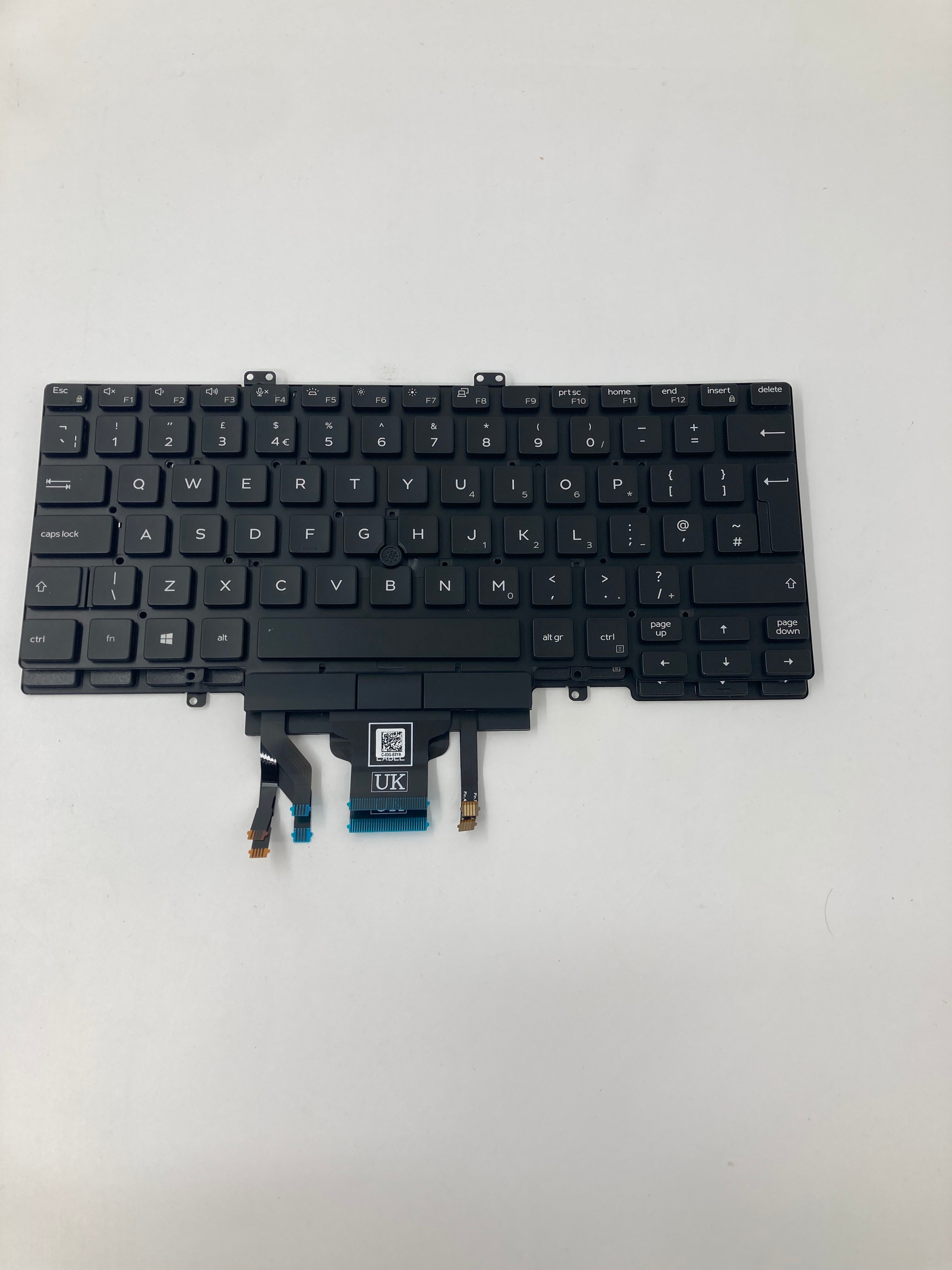 Dell Latitude 5410 Series 07D2R0 UK Layout Backlit Keyboard Lot of Two