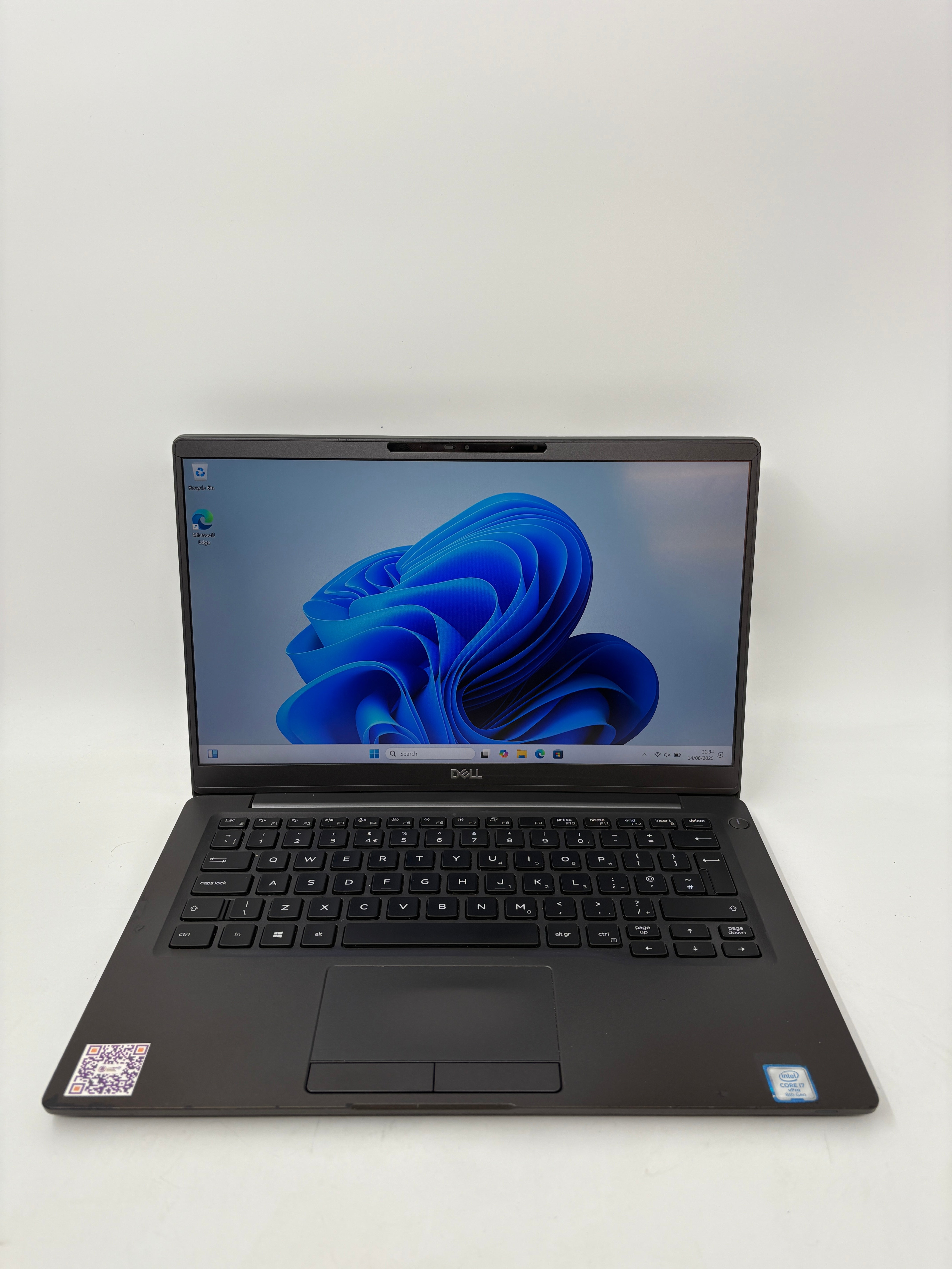 Dell Laptop Latitude 7400 14" Screen i7 8th Gen 8GB RAM 256GB SSD W11