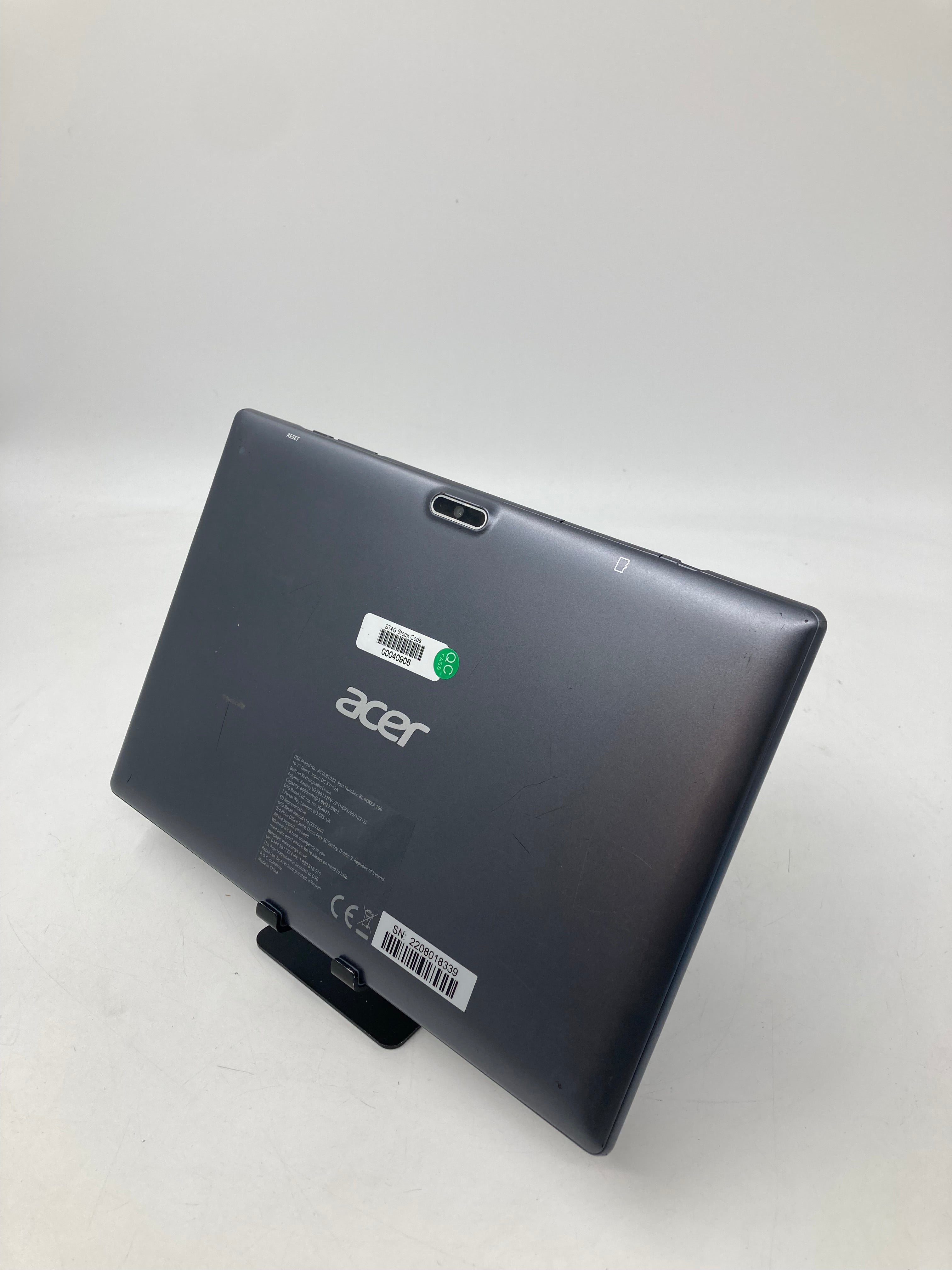 Acer ACTAB1022 10" Screen Tablet 32GB Storage Grey