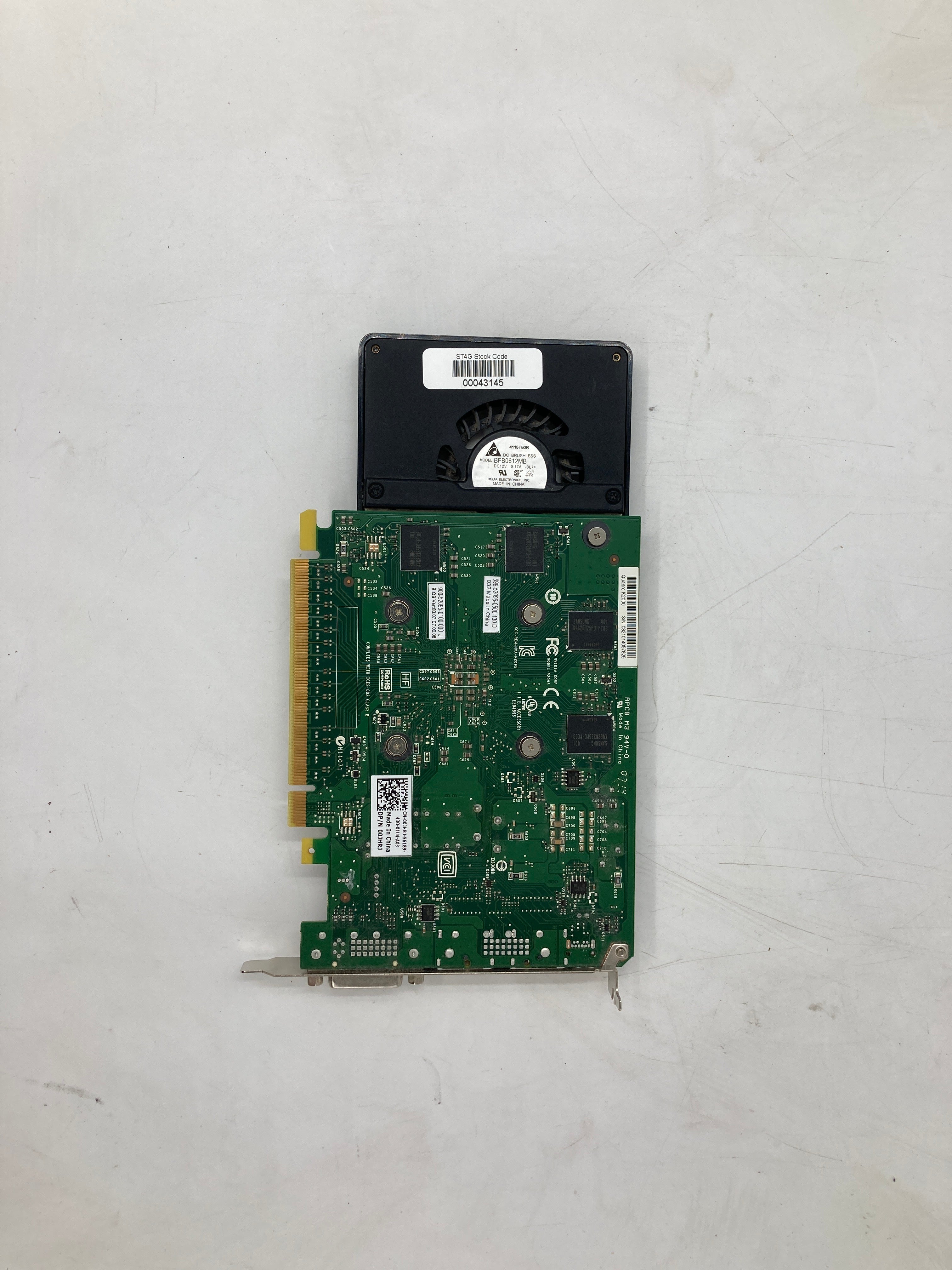 Nvidia Graphics Card Quadro K2000 2GB DDR5