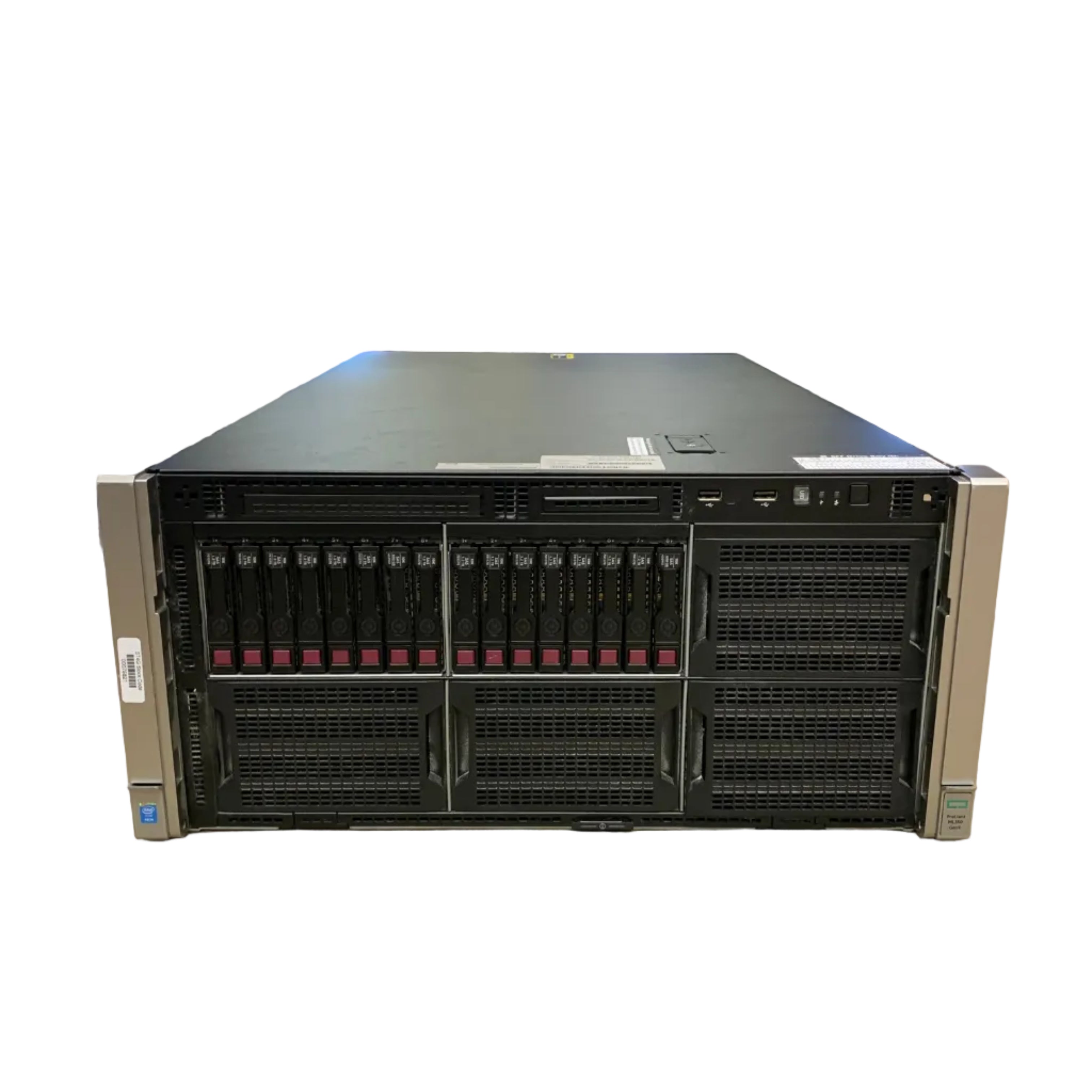 HP ProLiant ML350 Gen 9 | 2x Xeon E5-2630v4 | 14x 1.2TB HDD | 2x 600GB HDD | No RAM