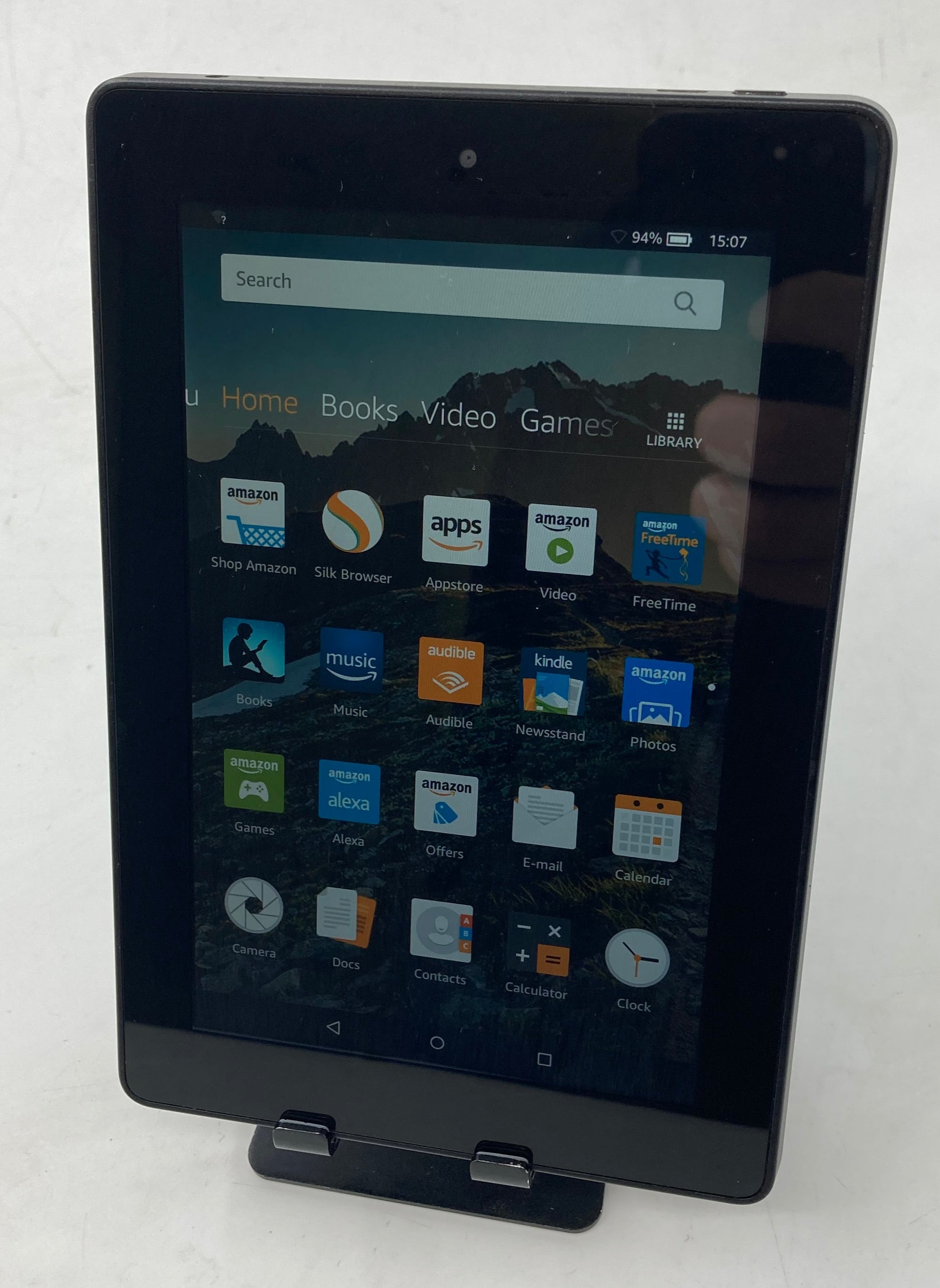 Amazon Tablet Fire HD 7 4th Gen SQ46CW 7" 12GB Black