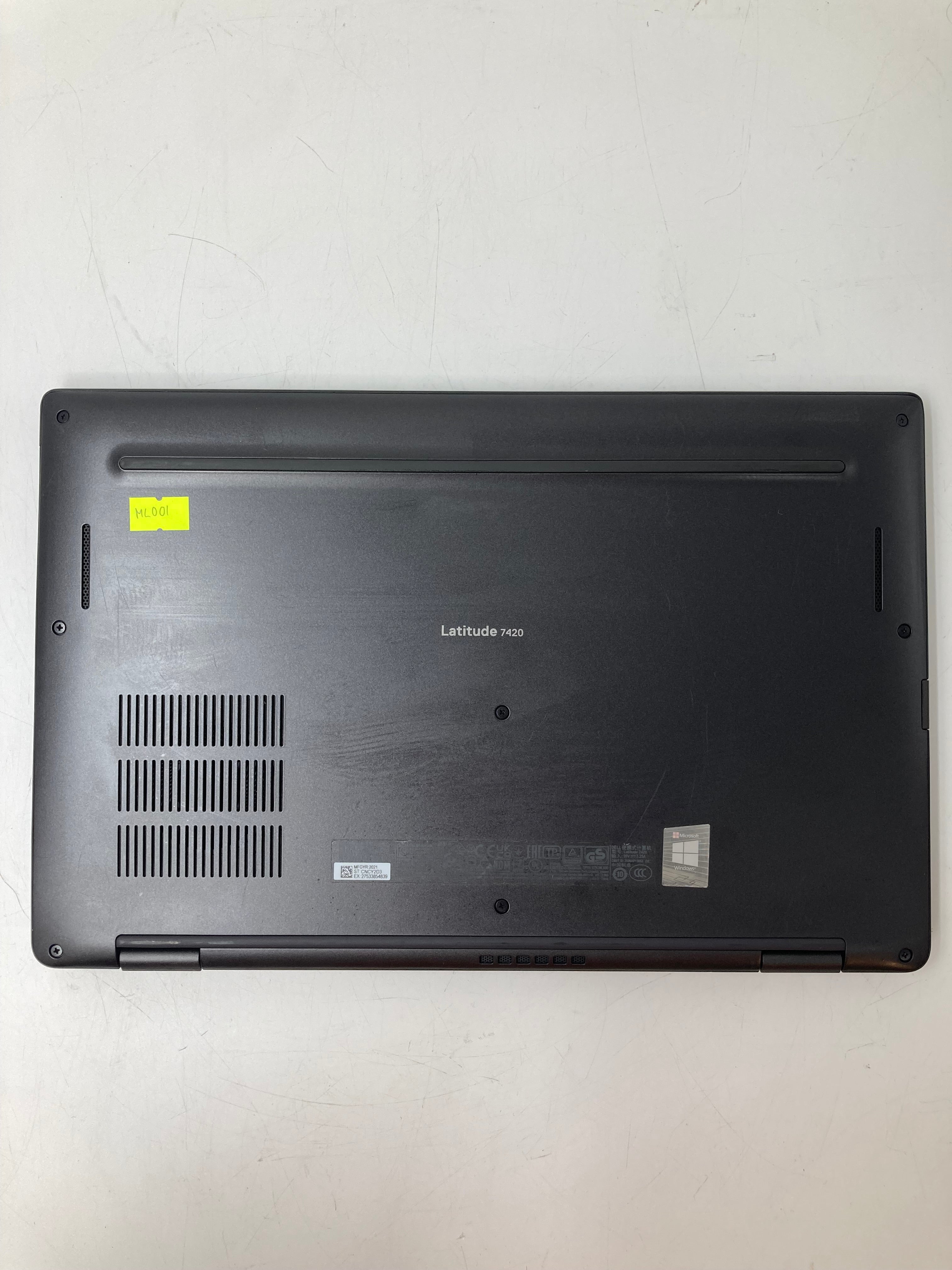 Dell Latitude 7420 | 14" FHD | i5 11th Gen CPU | 16GB RAM | 256GB SSD | W11 | Grade C