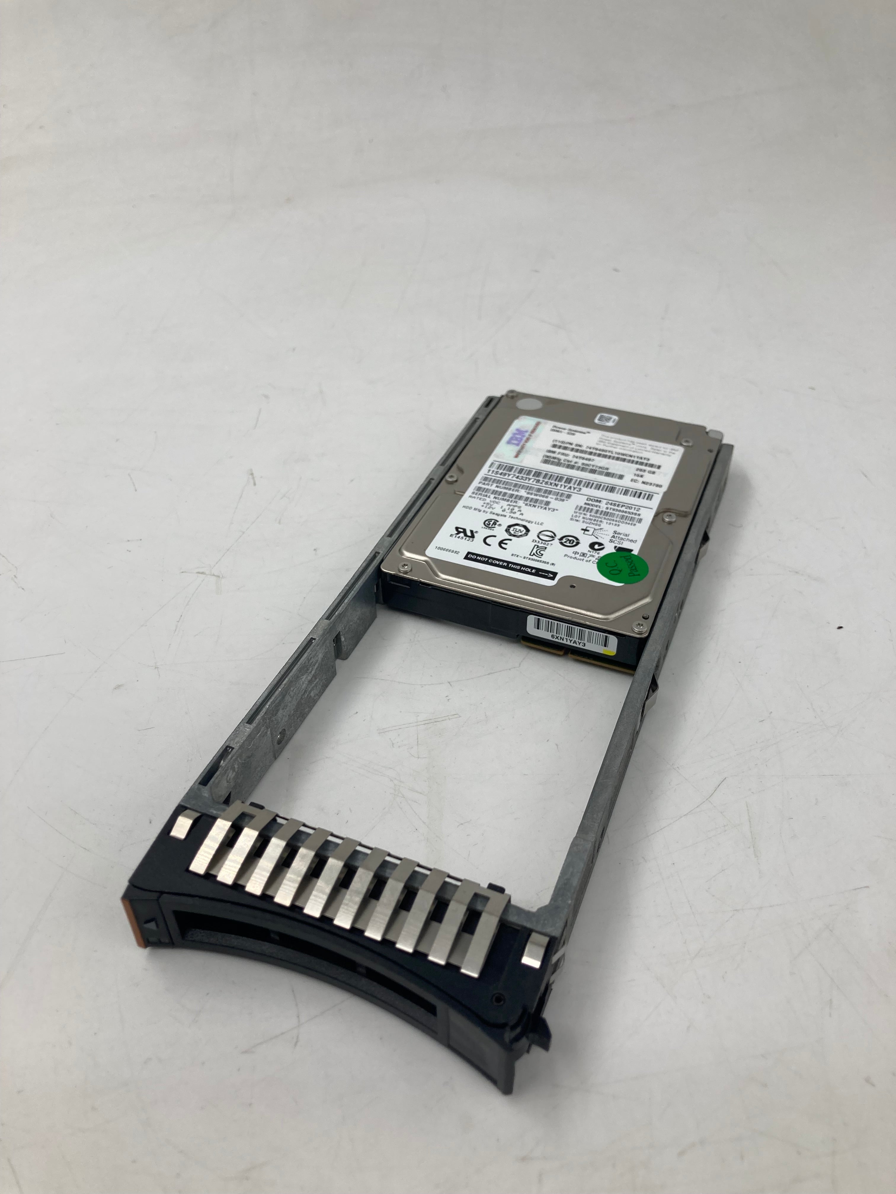 IBM HDD 2.5" SAS 283GB 15K RPM 6Gbps FRU 74Y6497 Lot of 64