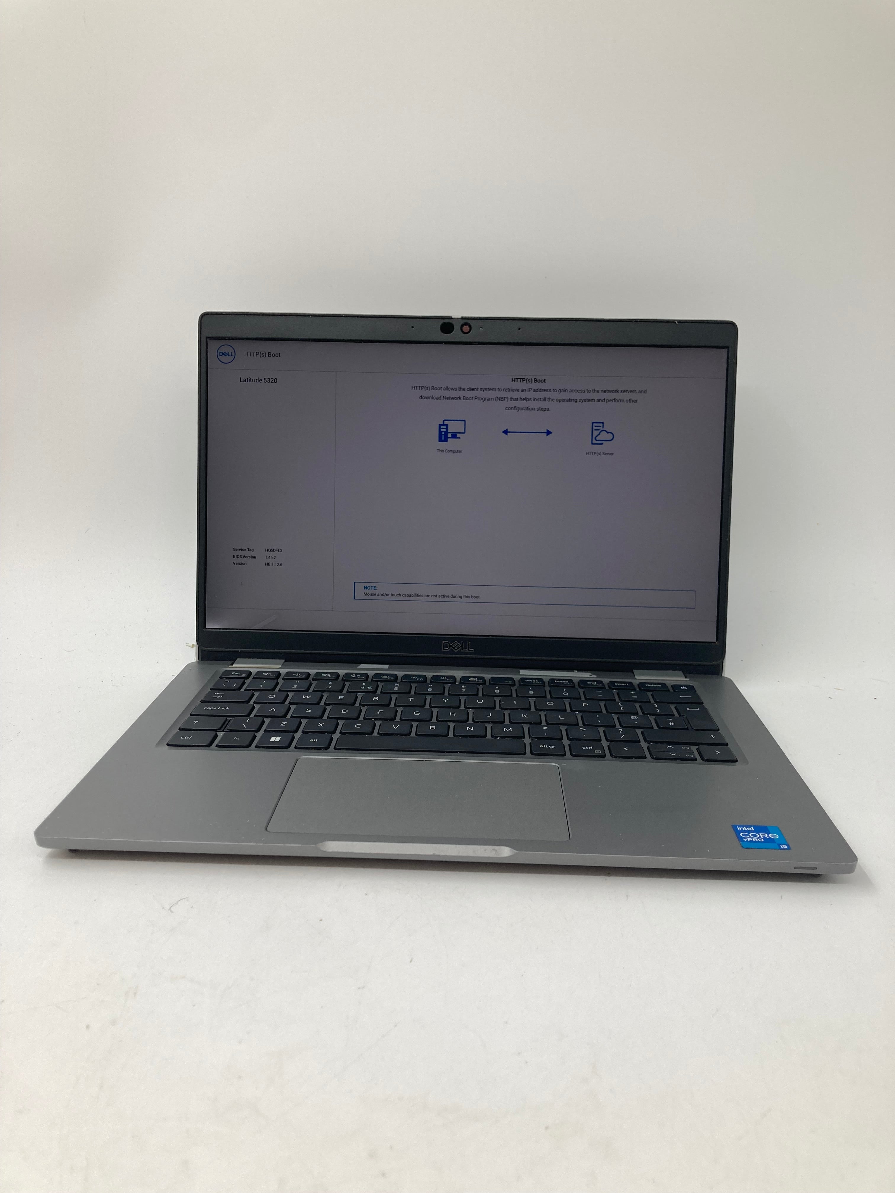 Dell Laptop Latitude 5320 13" Screen i5 11th Gen 16GB RAM No SSD No OS *Spares*