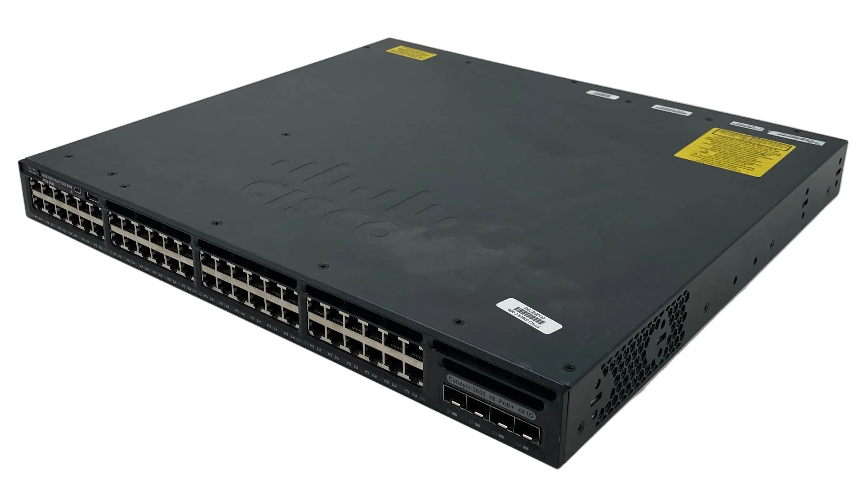 Cisco Catalyst C3650-48PS-S | 48-Port Gigabit PoE+ Switch
