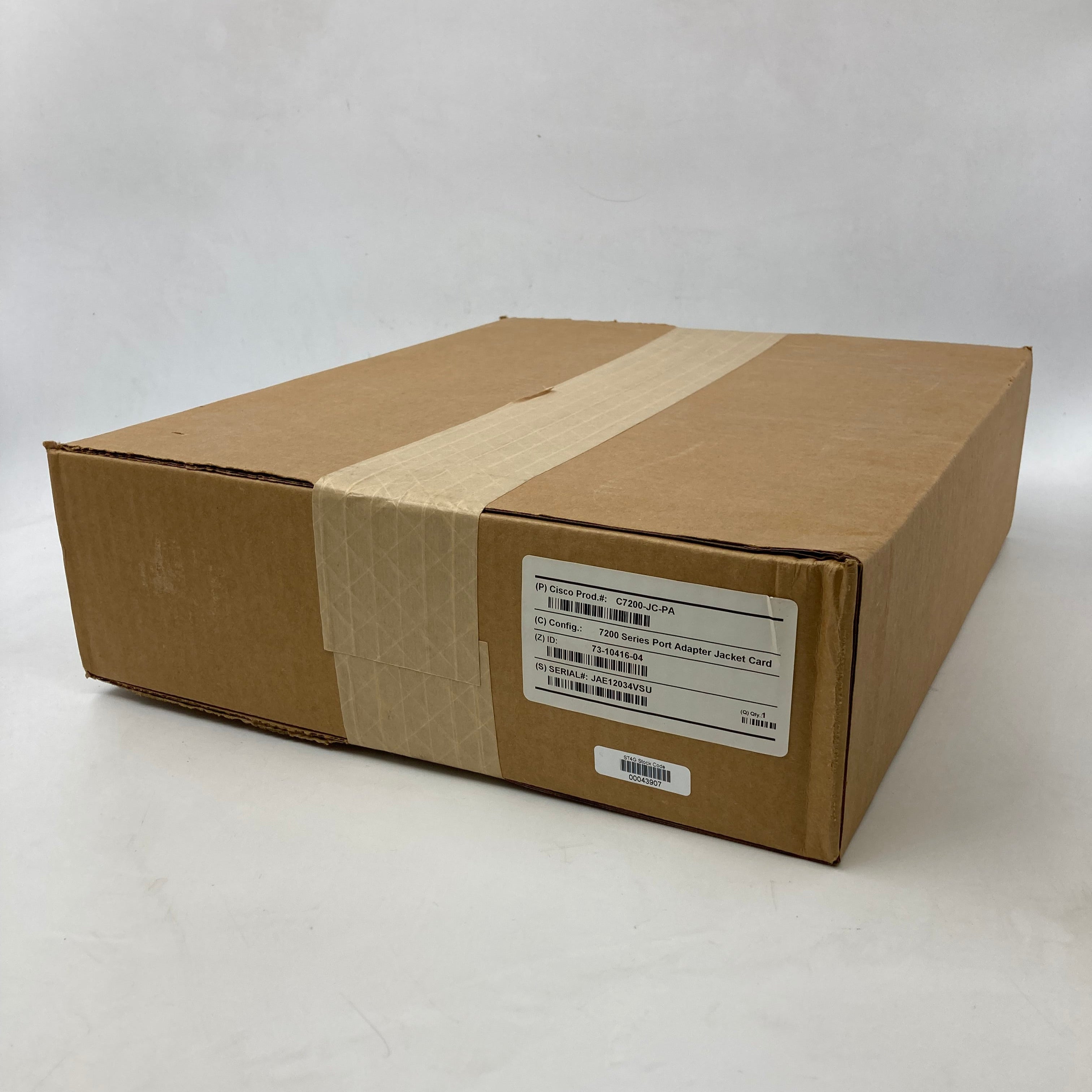 Cisco C7200-JC-PA 7200 Series Port Adapter Jacket Card - Brand New