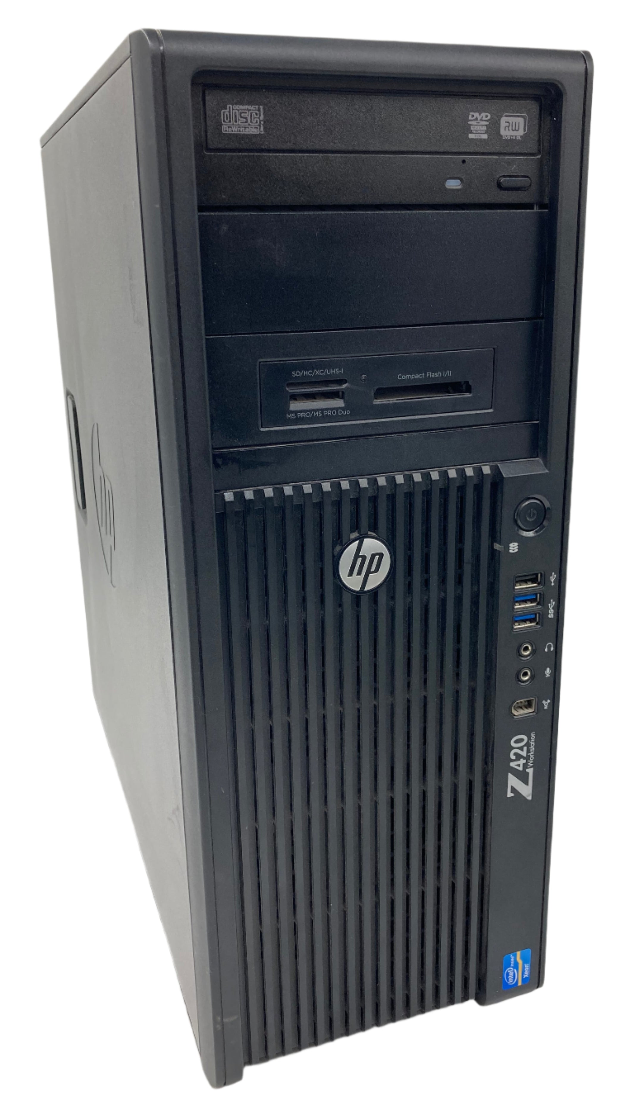 HP Workstation Z420 3x 3.5" Bays Intel Xeon E5-1629 v2 3.70GHz 8GB RAM