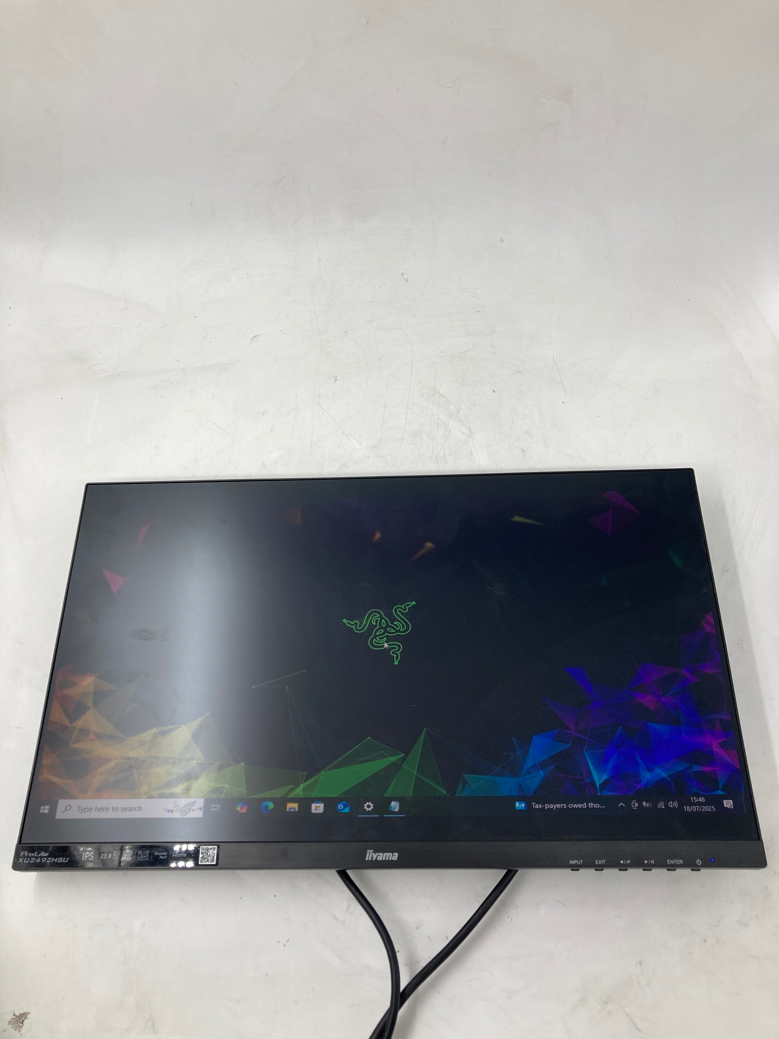 Iiyama ProLite Monitor 24" 27" Screen Full HD DisplayPort HDMI VGA Lot of 4