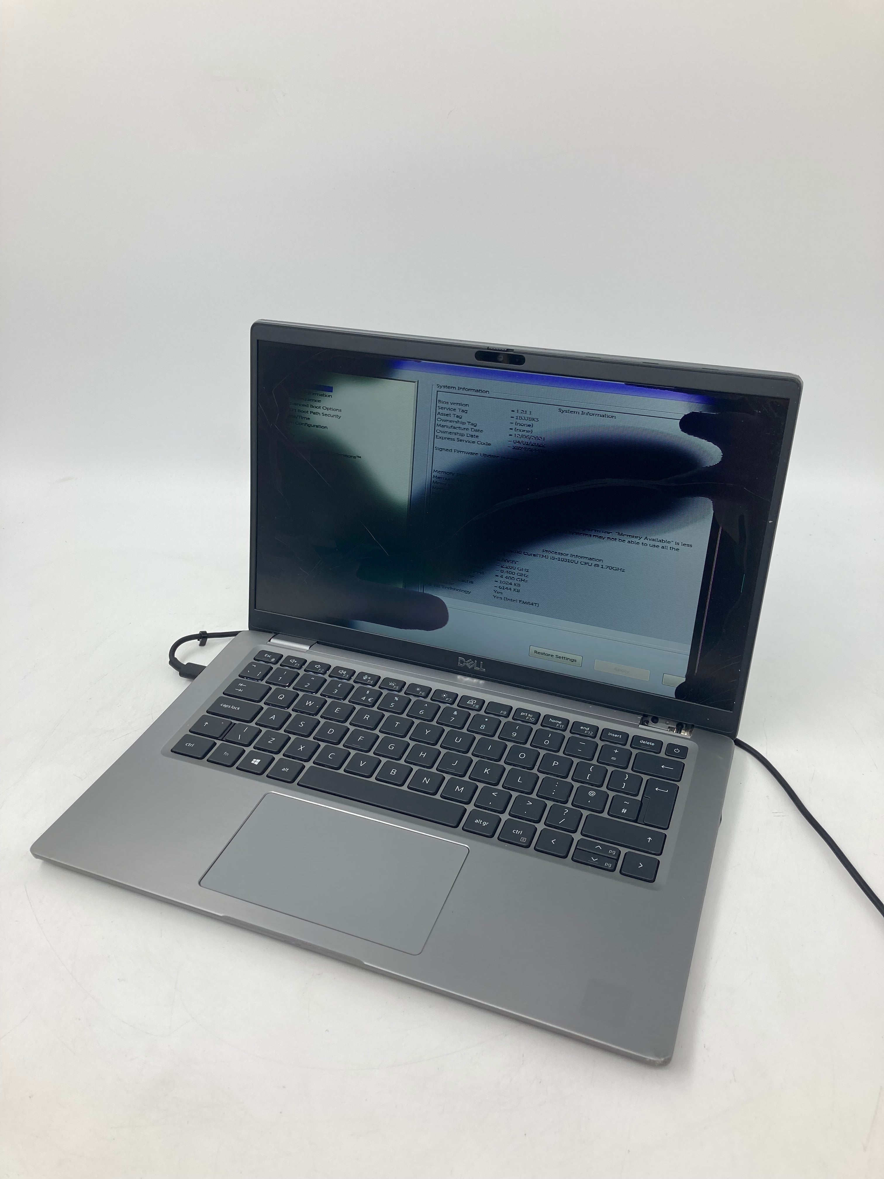 Dell Laptop Latitude 7410 14" i5 10th Gen 8GB RAM No HDD No OS *Spares*