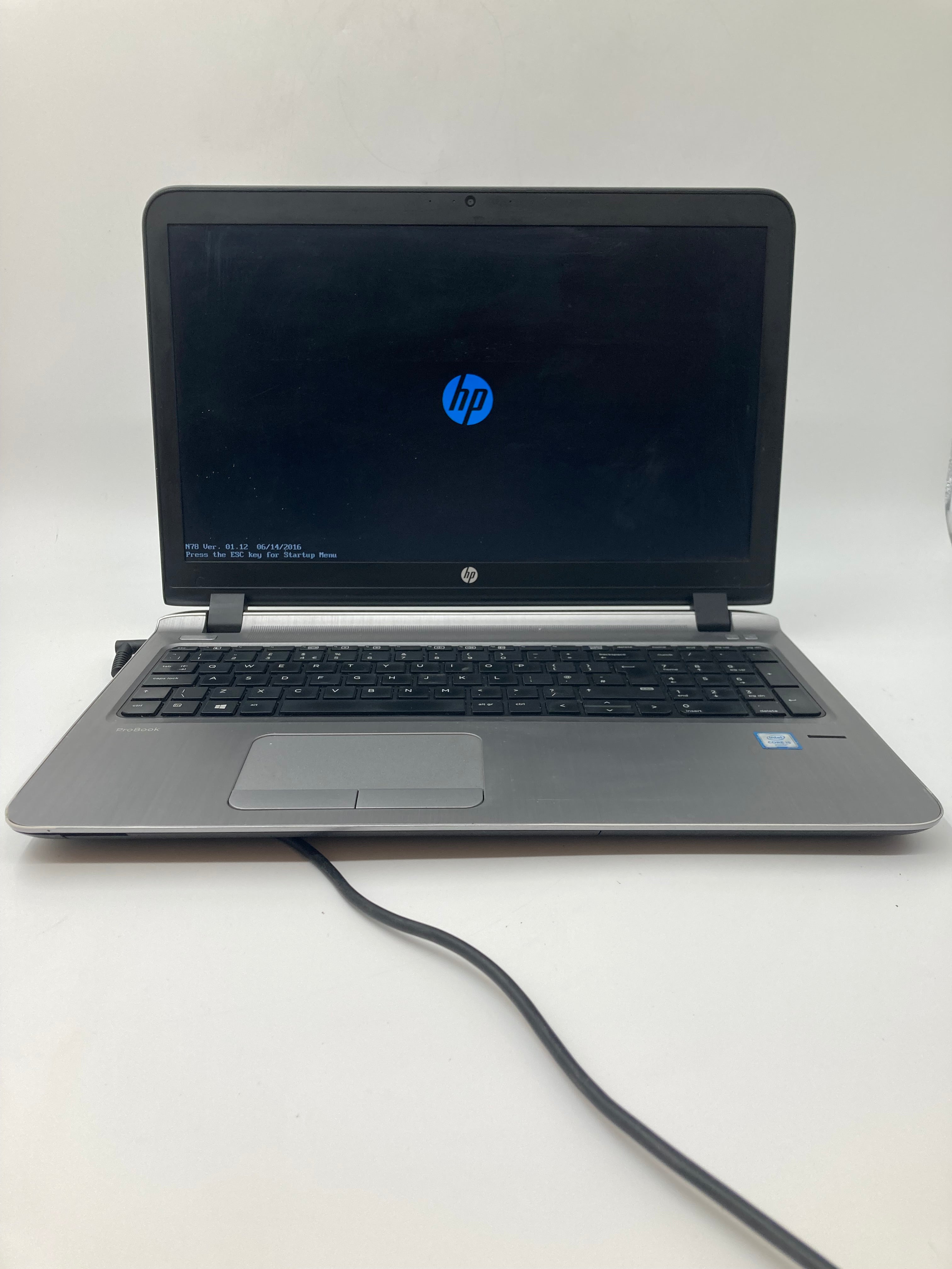 HP Laptop Probook 450 G3 15" Screen i5 6th Gen 8GB RAM No SSD No OS *Spares*