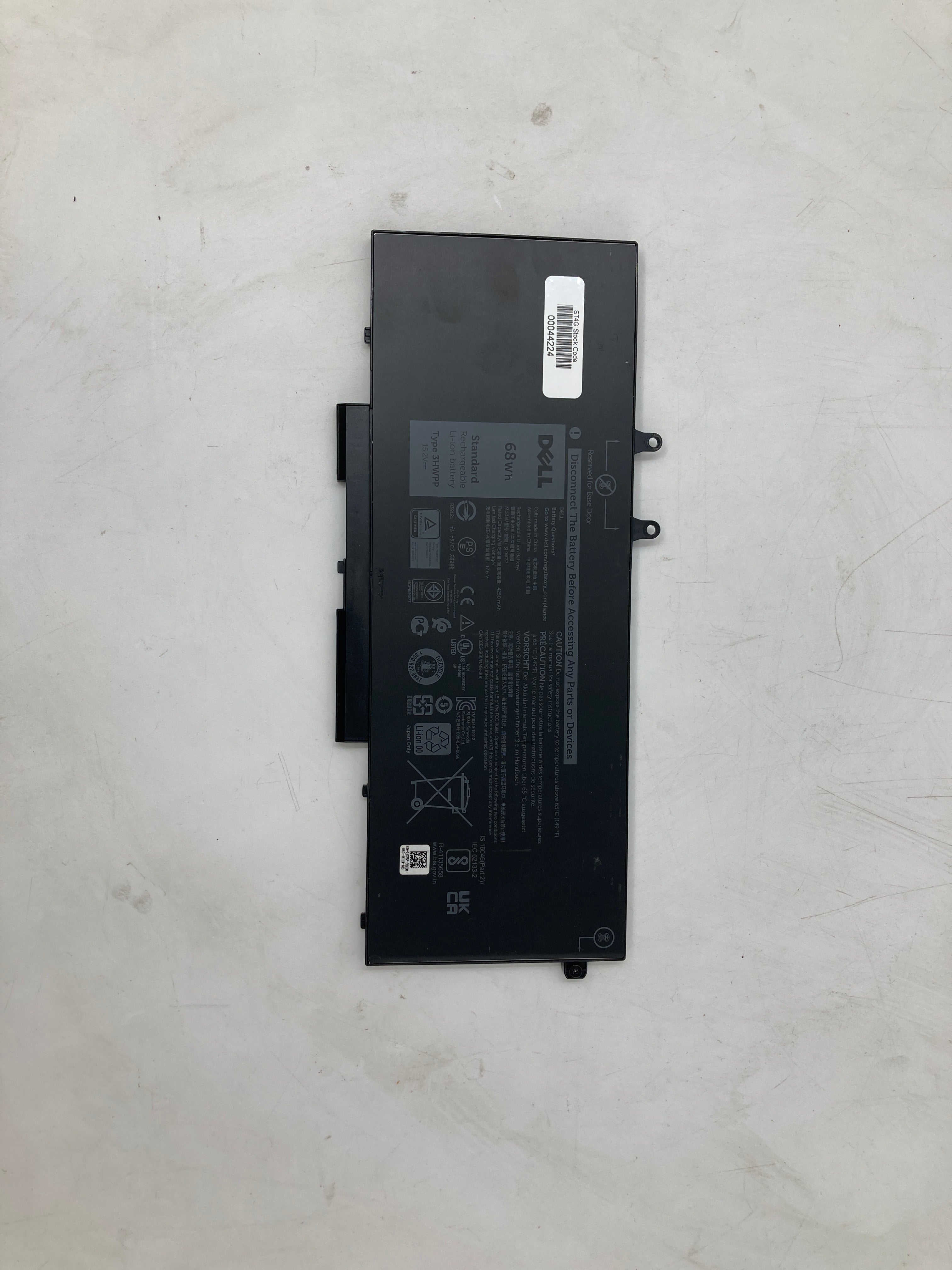 3HWPP Battery For Dell Latitude 5401 E5401 14 5410 E5410 Precision 3541 3551