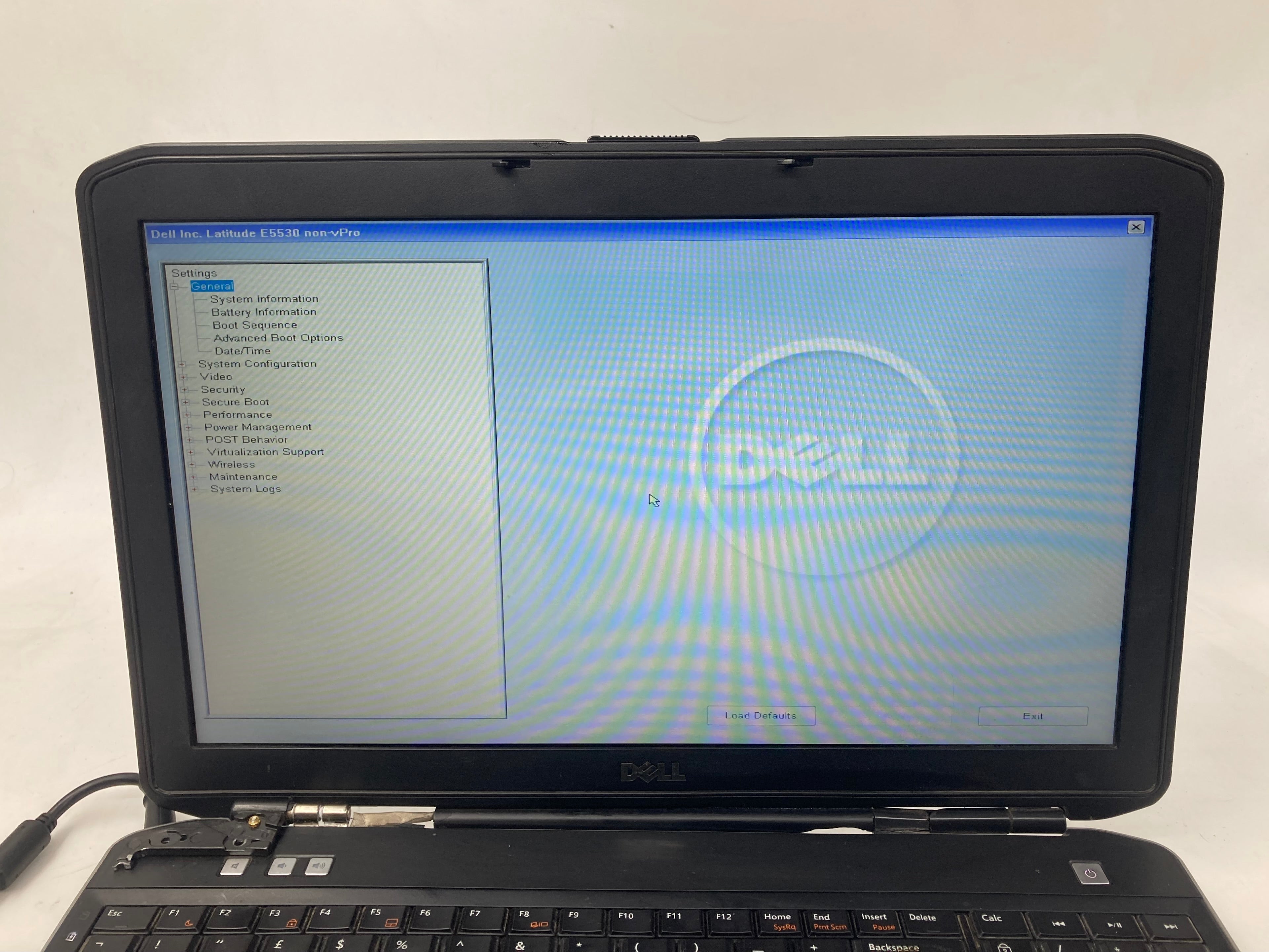 Dell E5530 15.6" Screen i3 2nd Gen 4GB RAM No SSD No OS