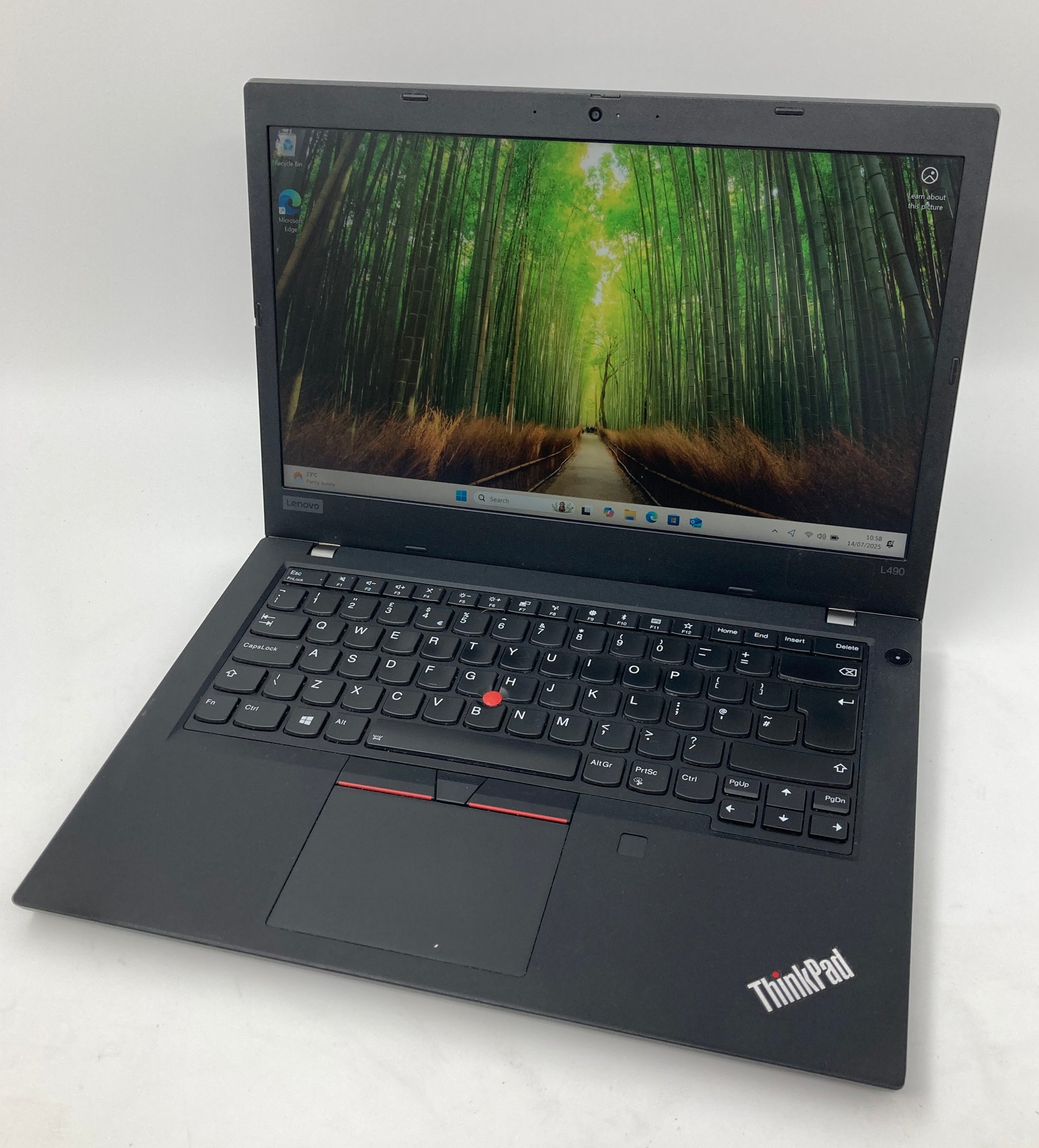 Lenovo Laptop ThinkPad L490 14" i5 8th Gen 16GB RAM 256GB SSD W11 #6
