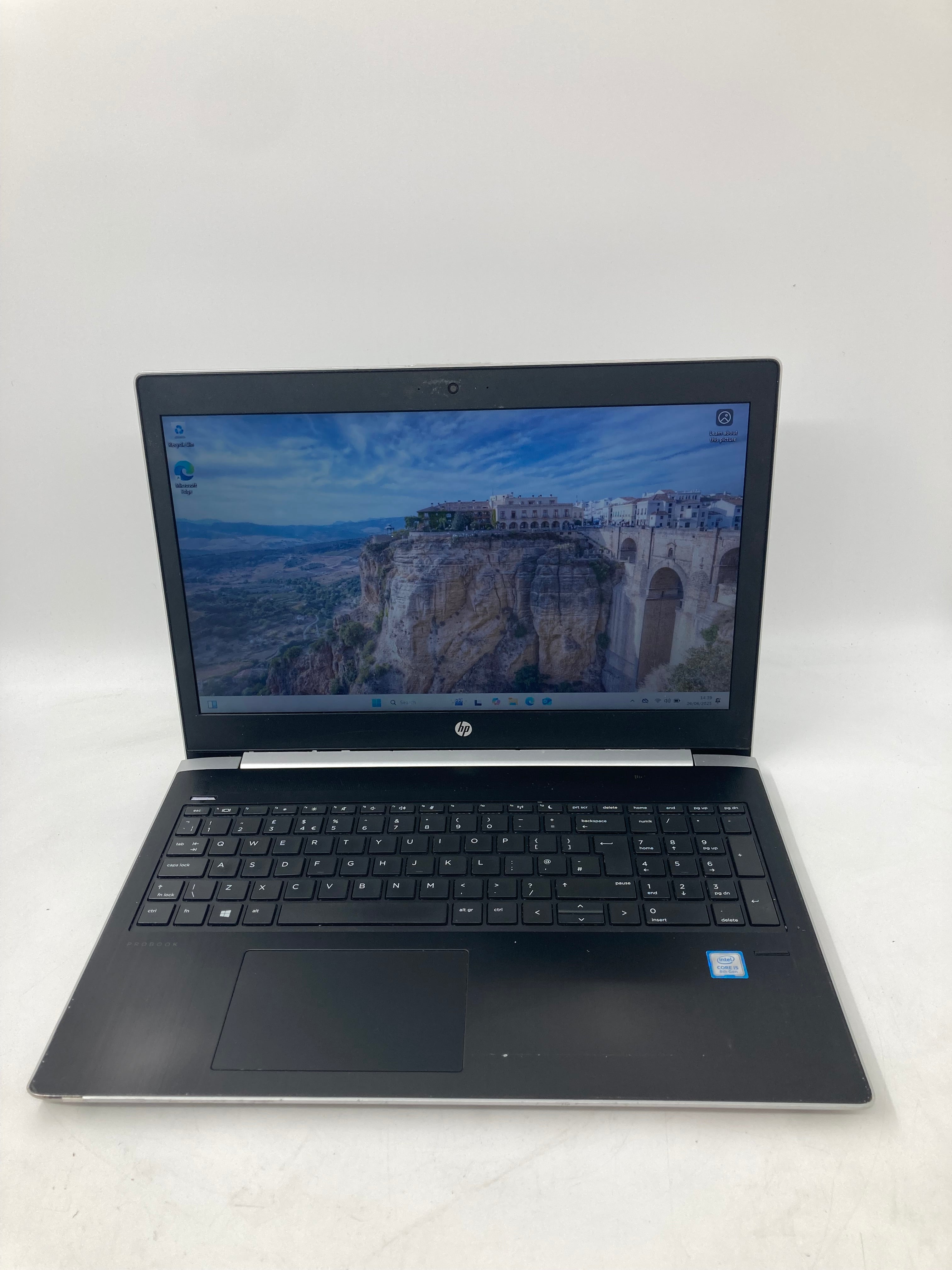 HP Laptop ProBook 450 G5 15.6" i5 8th Gen 16GB RAM 256GB SSD W11