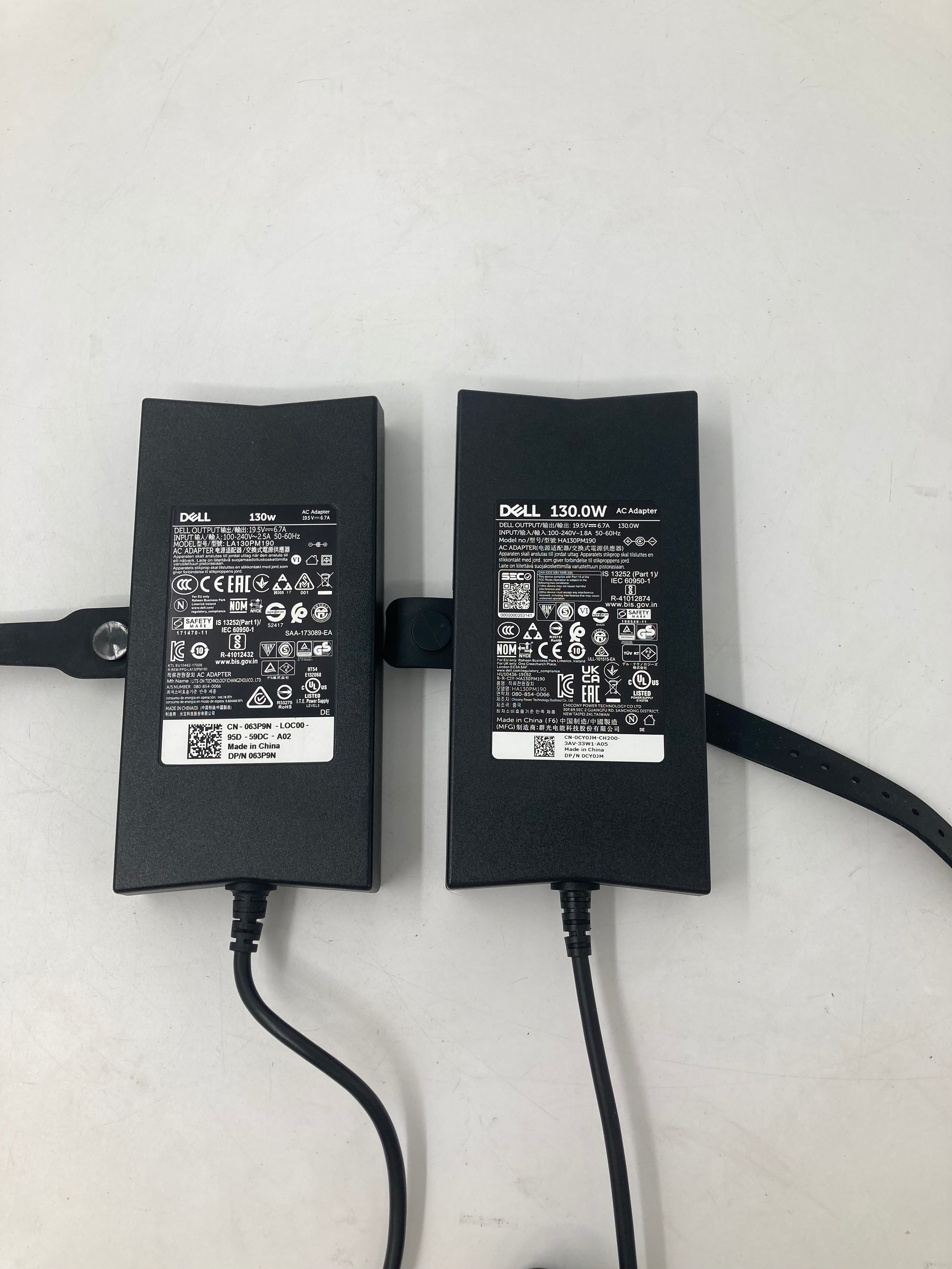Batch 16x Dell Big Tip AC Adapter 130W
