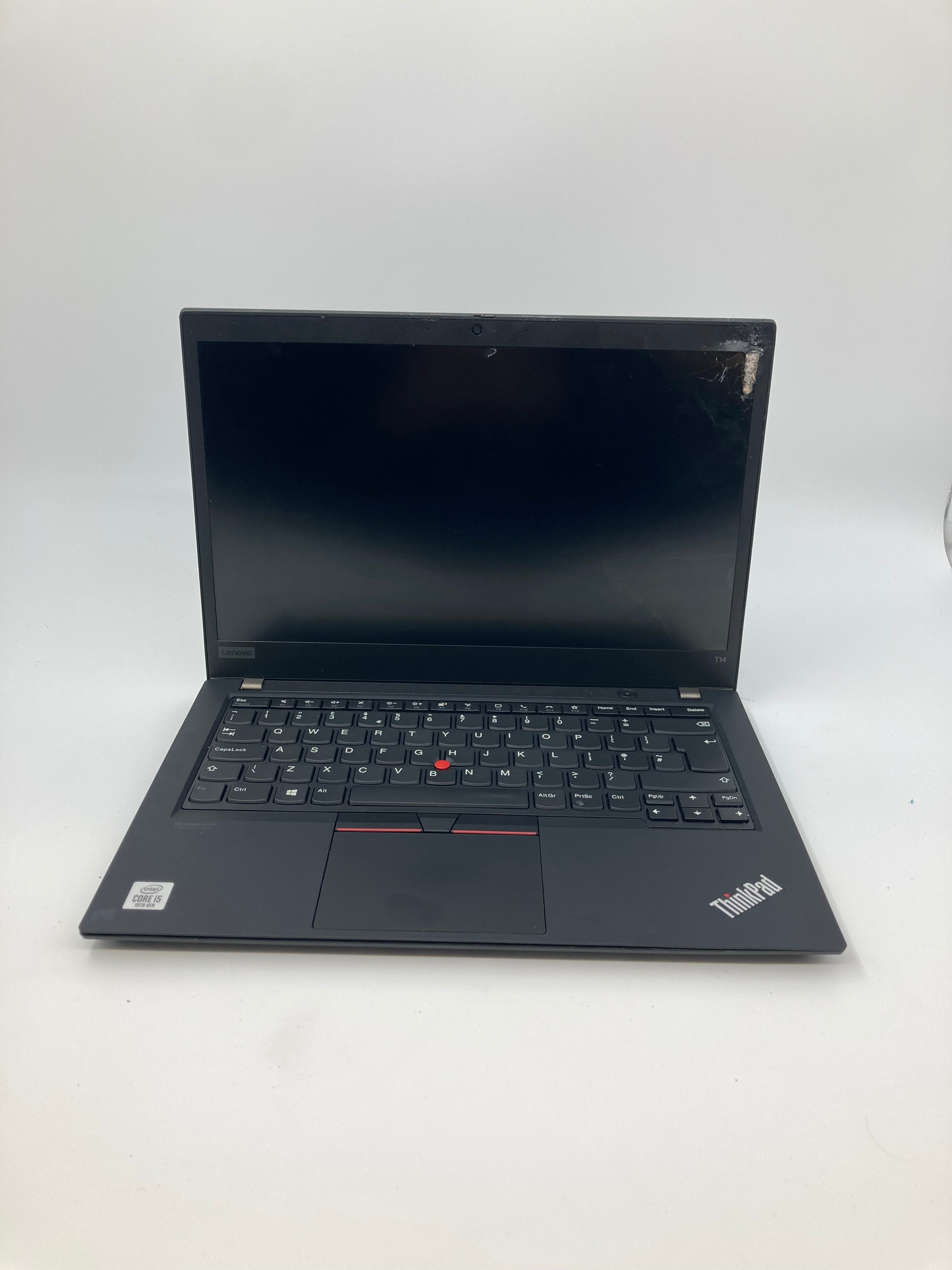Lenovo Laptop ThinkPad T14 14" Screen i5 10th Gen No RAM No SSD No OS *Spares*