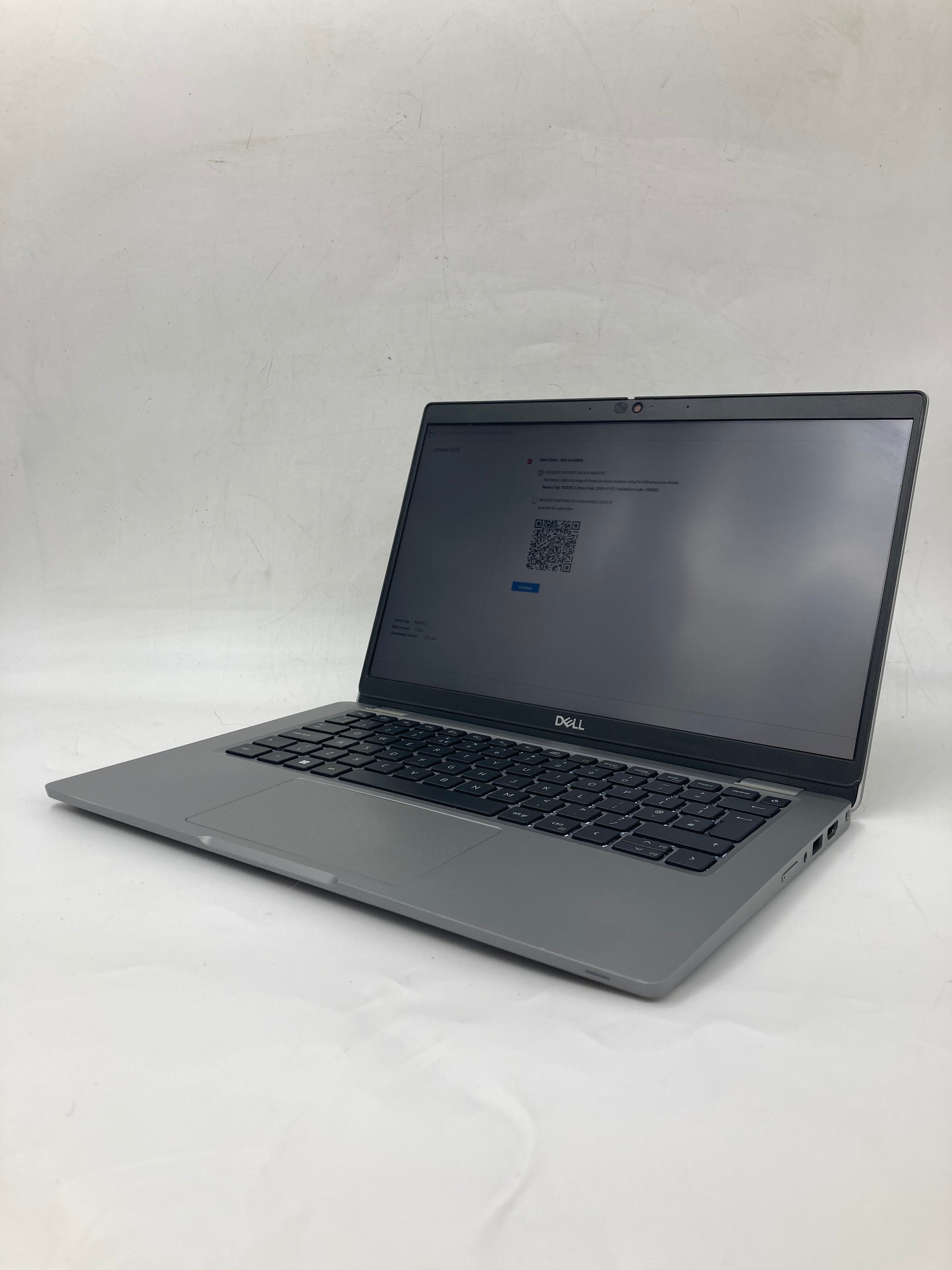 Dell Laptop Latitude 5320 13" Screen i5 11th Gen 16GB RAM No SSD No OS *Spares*