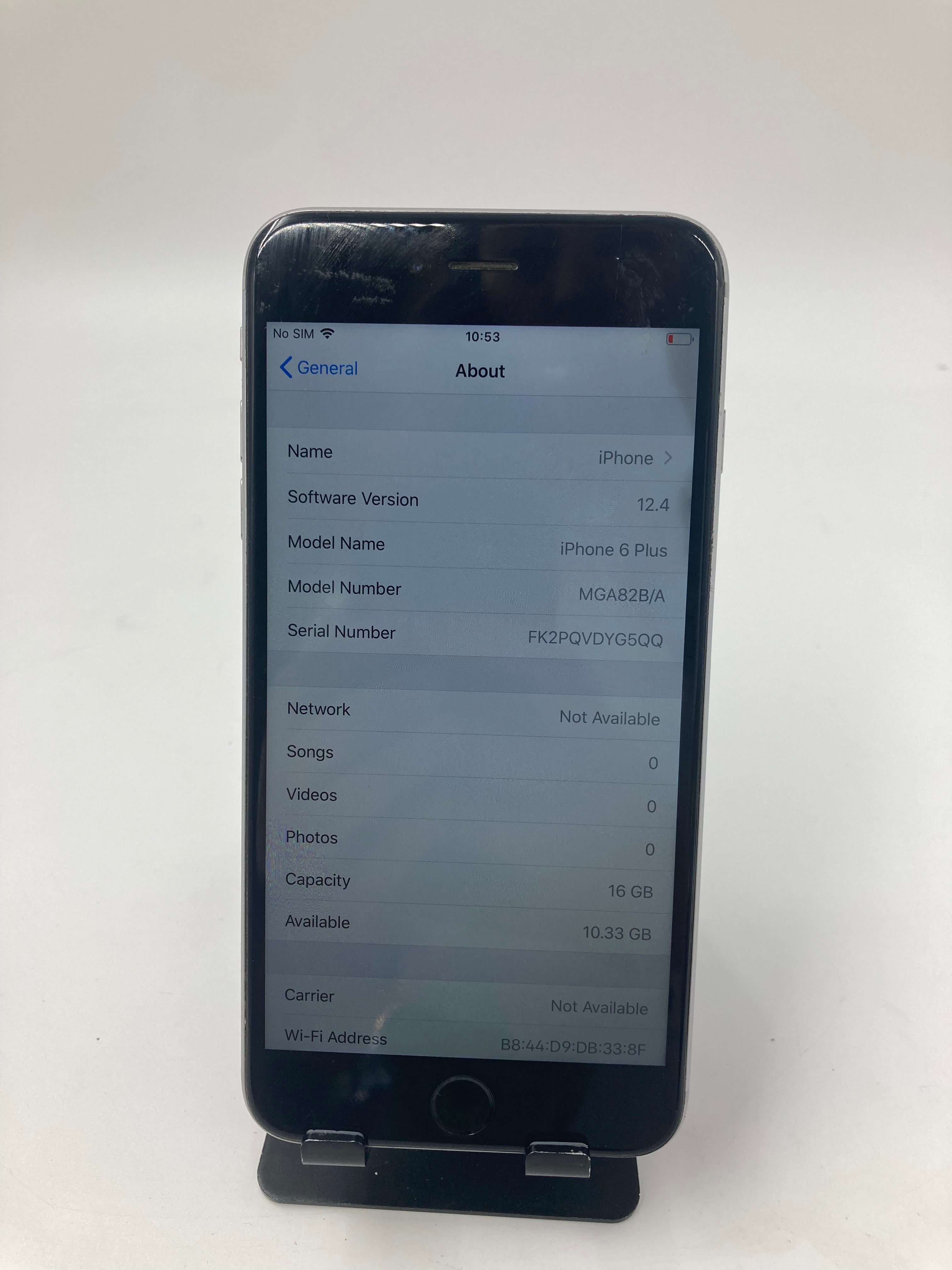 iPhone 6 Plus 7 8 16GB 32GB 64GB Black Silver Lot of 4 *Spares*