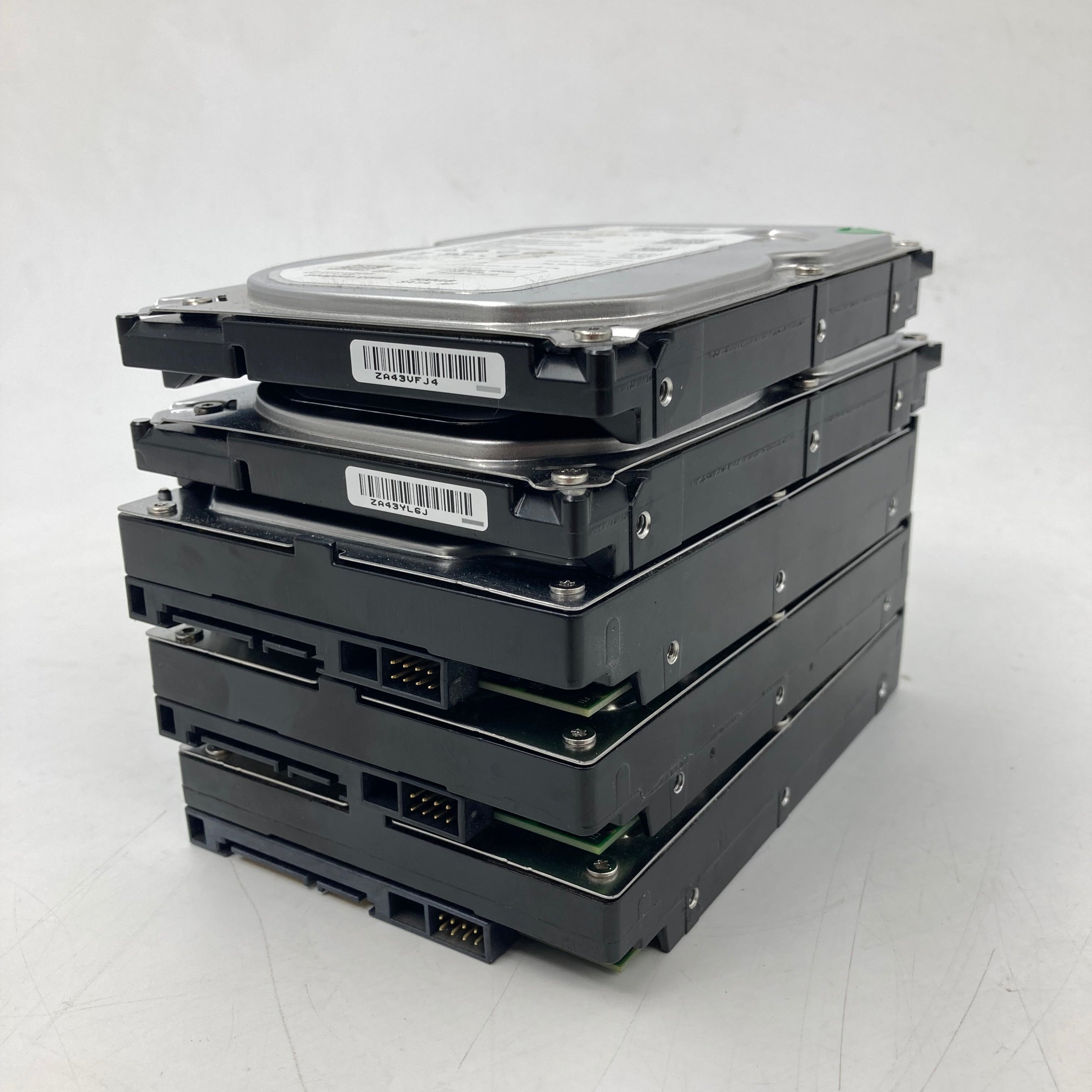 Batch of 5 3.5" 500GB SATA Hard Disk Drives - SeaGate/Western Digital