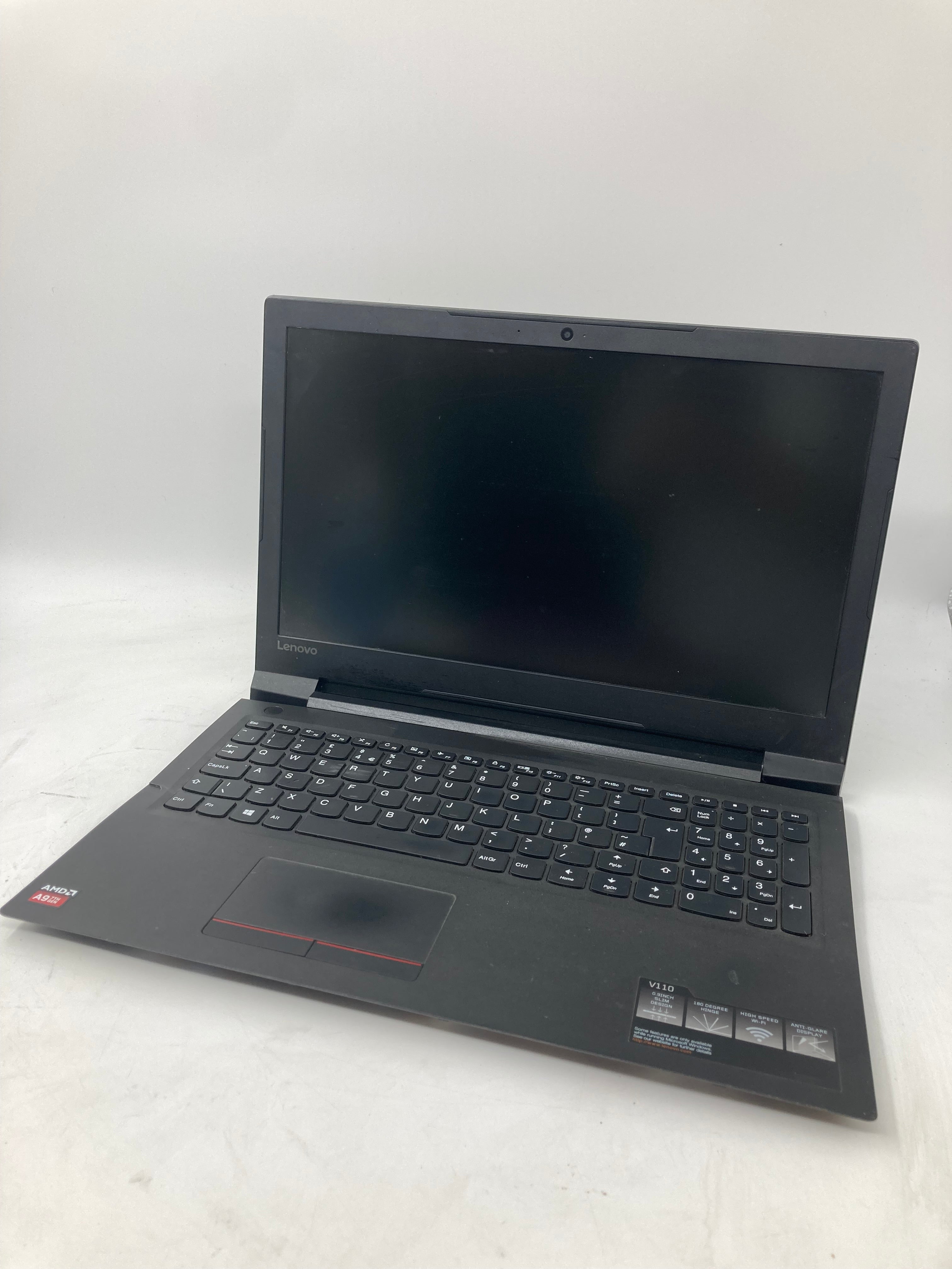 Lenovo V110-I5AST 15" Screen AMD A9 7th Gen 4GB RAM No SSD No OS