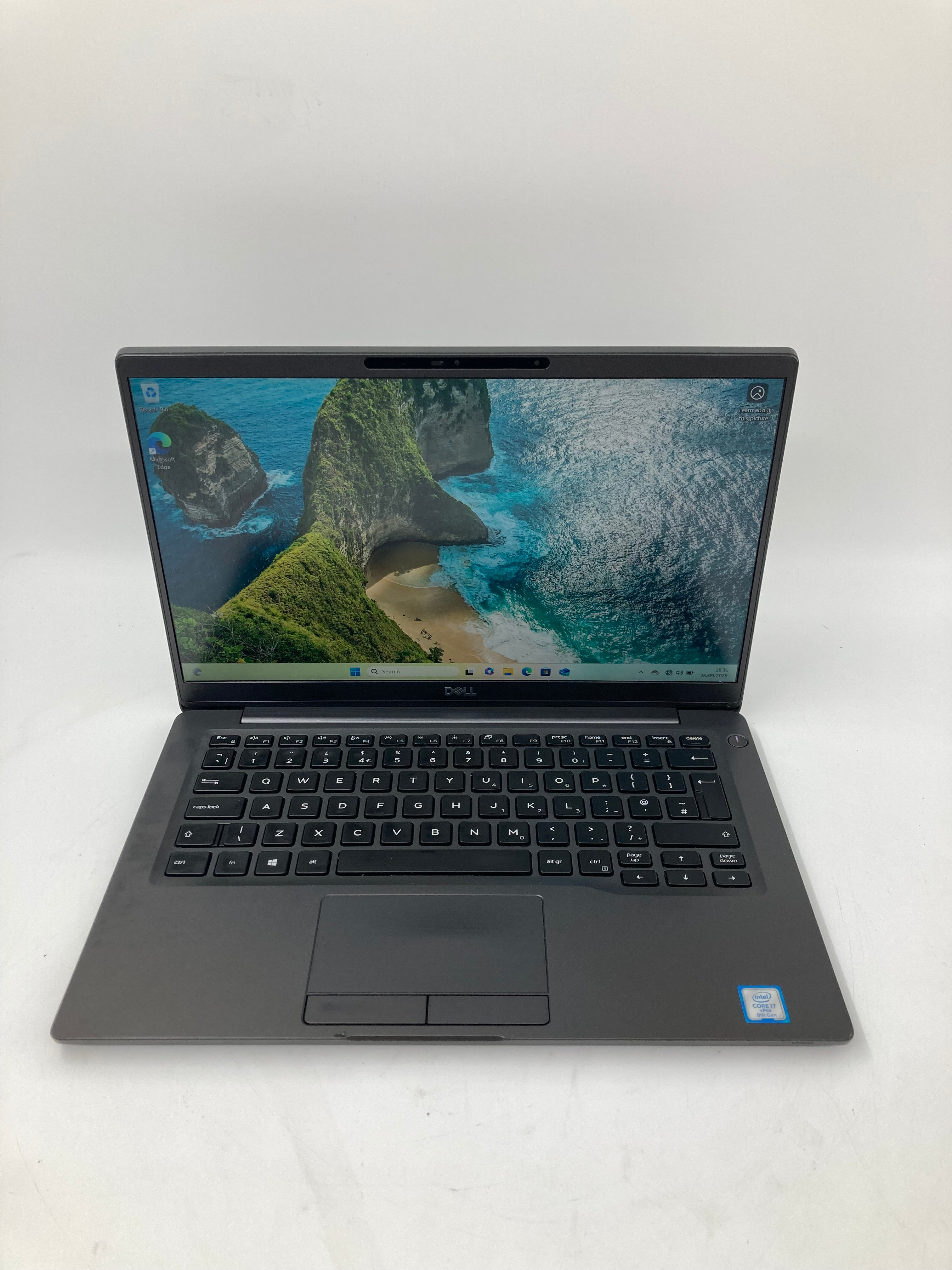 Dell Laptop Latitude 7400 14" i7 8th Gen 16GB RAM 256GB SSD W11 #7