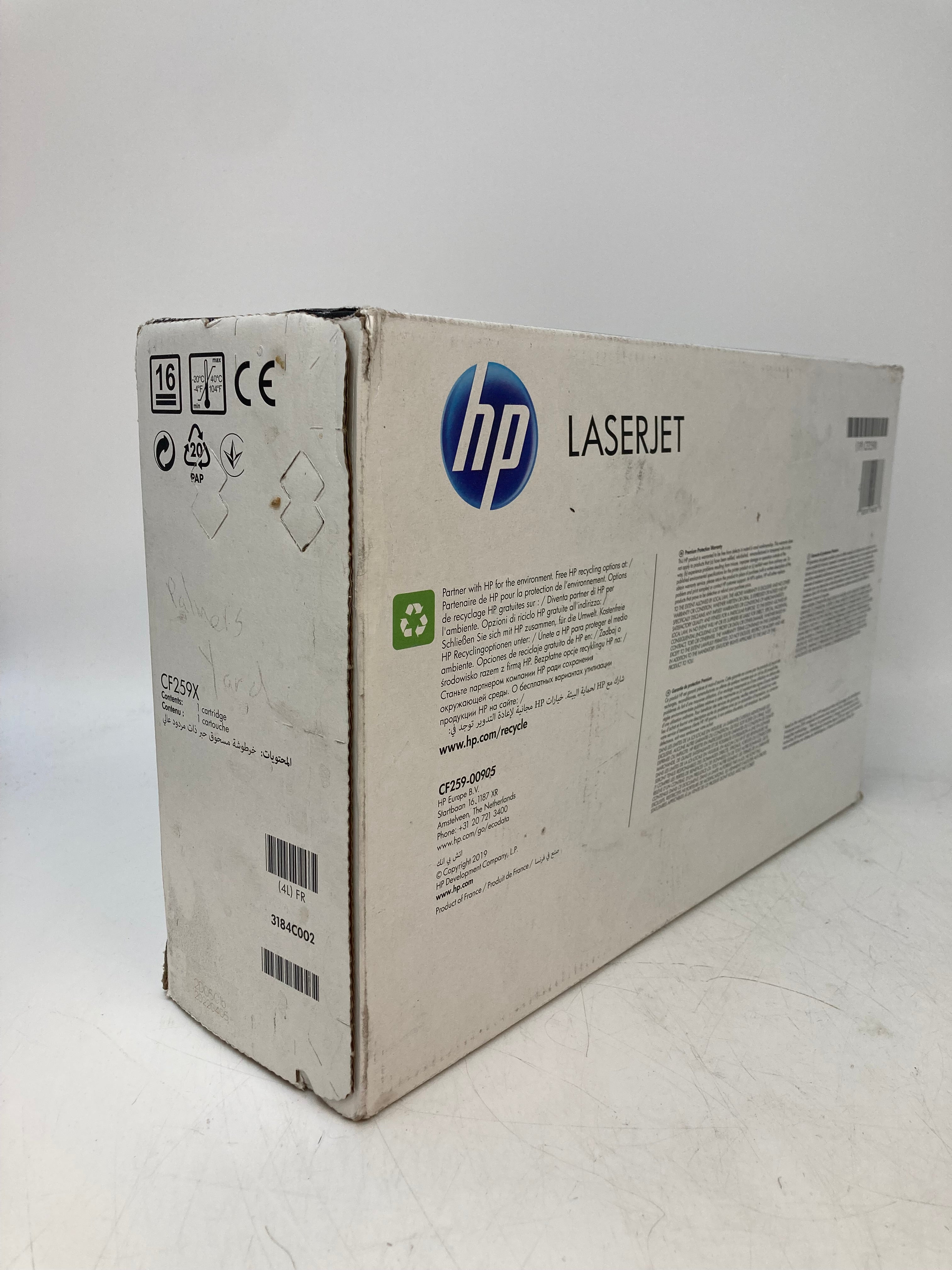Genuine HP Printer Cartridge - CF259X - Black - Sealed in Box
