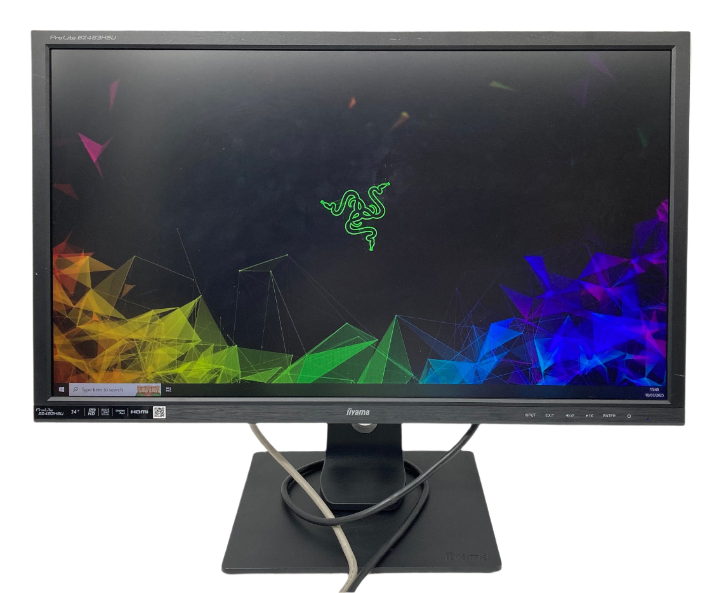 iiyama ProLite B2483HSU 24" Monitor With Stand VGA DisplayPort HDMI
