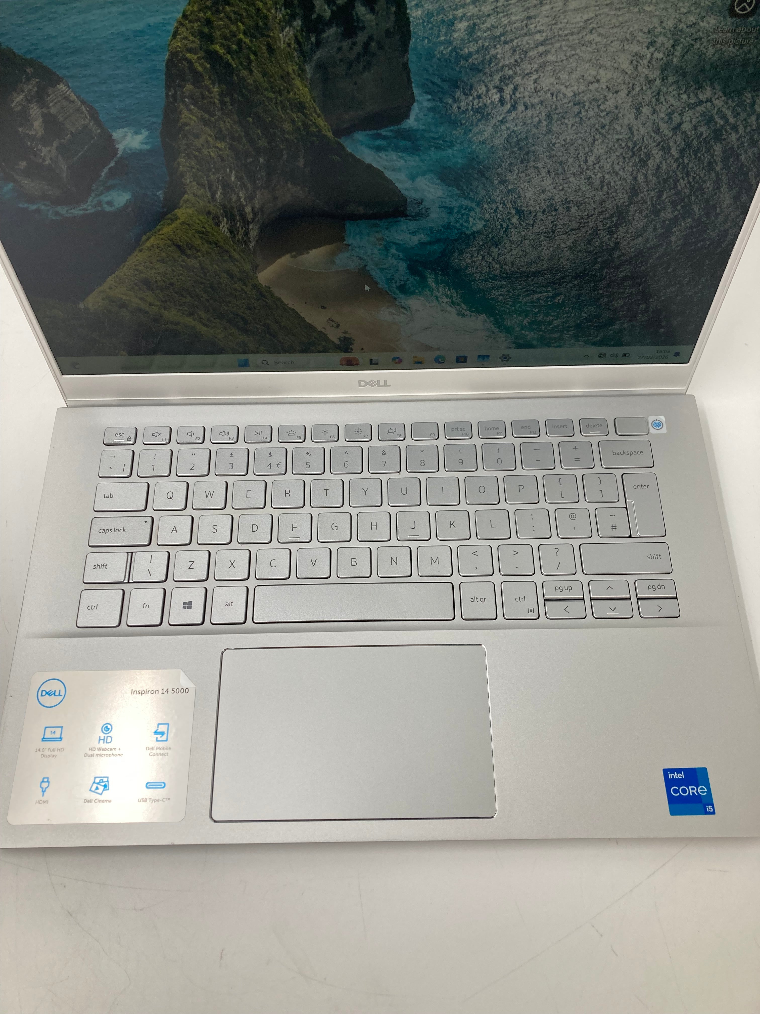 Dell Inspiron 14 5402 | 14" FHD | i5 11th Gen CPU | 8GB RAM | 256GB SSD | W11 | Grade C