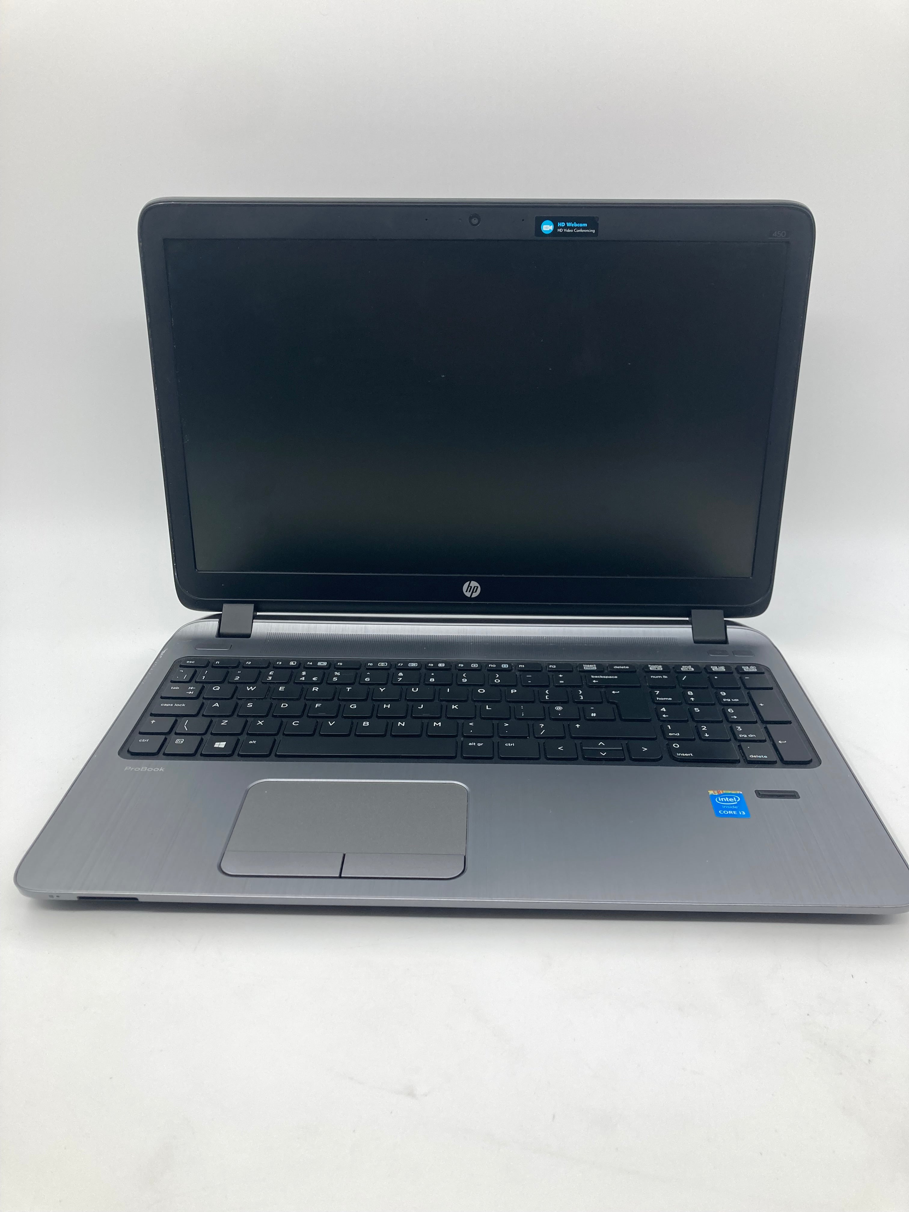HP ProBook 450 G2 15.6" Screen i3 4th Gen 8GB RAM No SSD No OS *Spares*