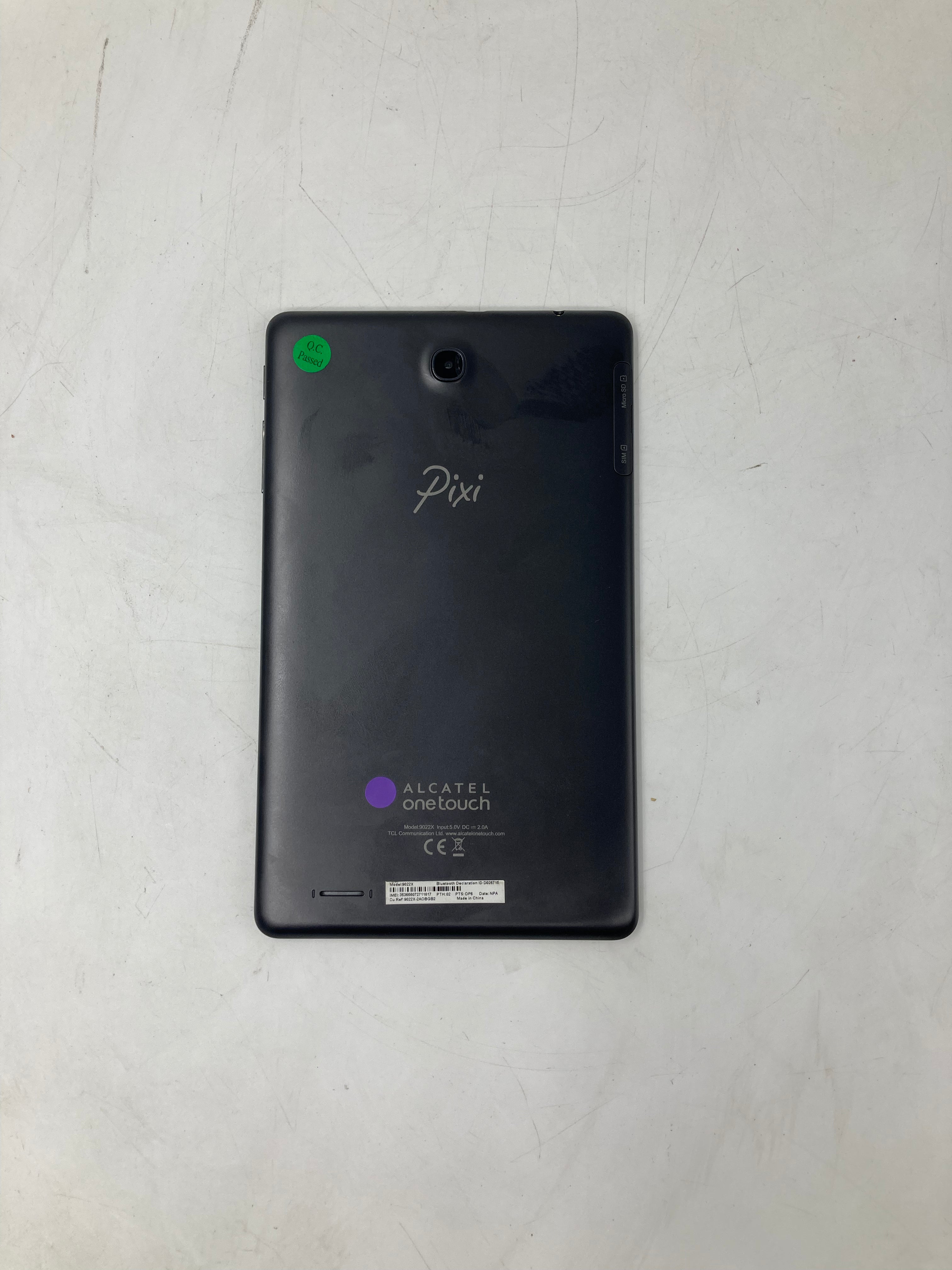 Alcatel Tablet OneTouch Pixi 9022X 8" Screen LTE 4G 4GB Android 5.1.1 Lot of 2