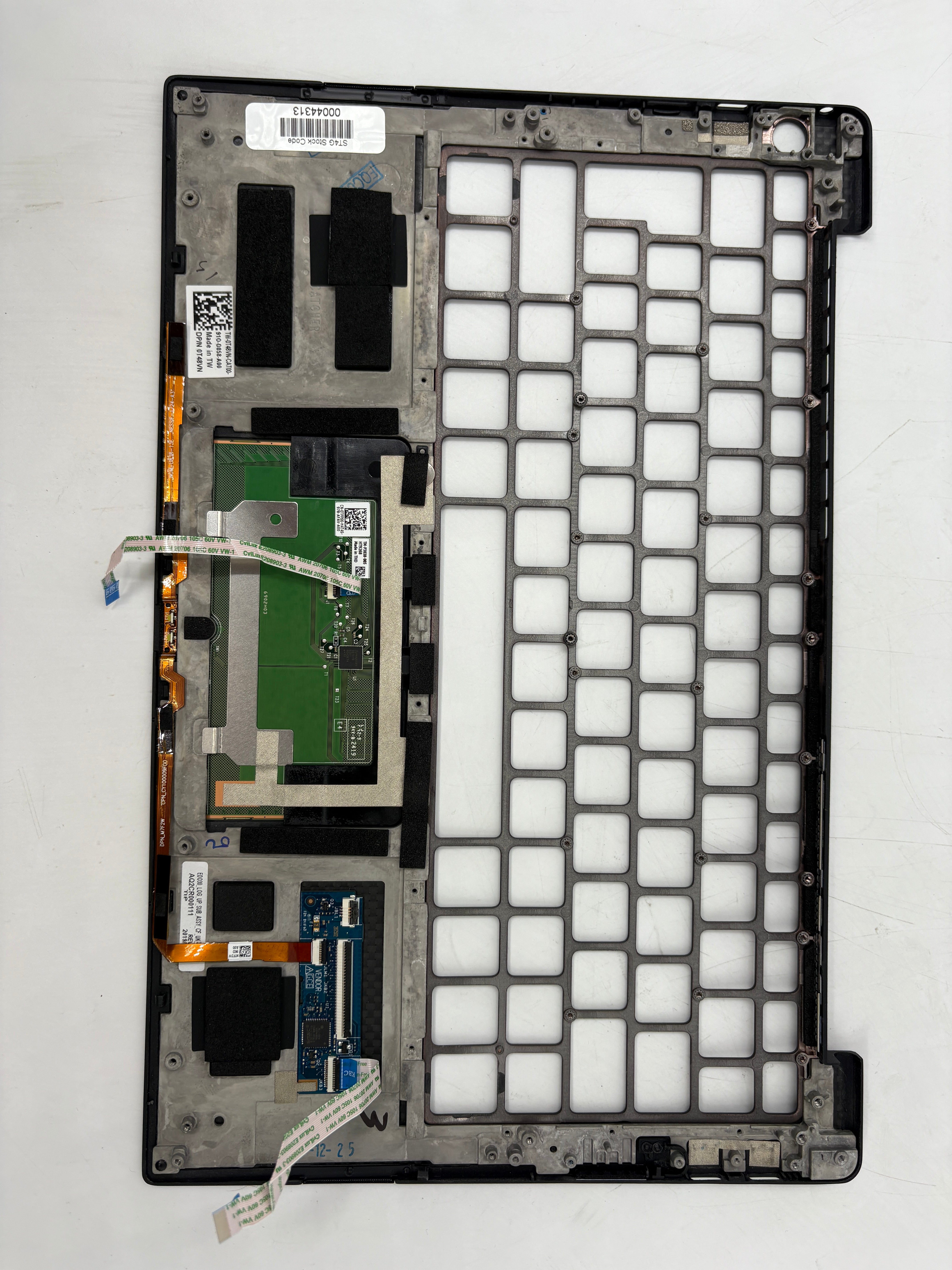 GENUINE DELL XPS 13 9370 9380 7390 PALMREST w/ TOUCHPAD RIBBONS 4HT27 T48VN