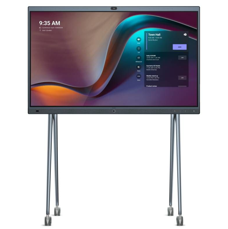 Yealink MeetingBoard 86'' 4K UHD 3840 x 2160 8 MP camera with Microsoft Teams