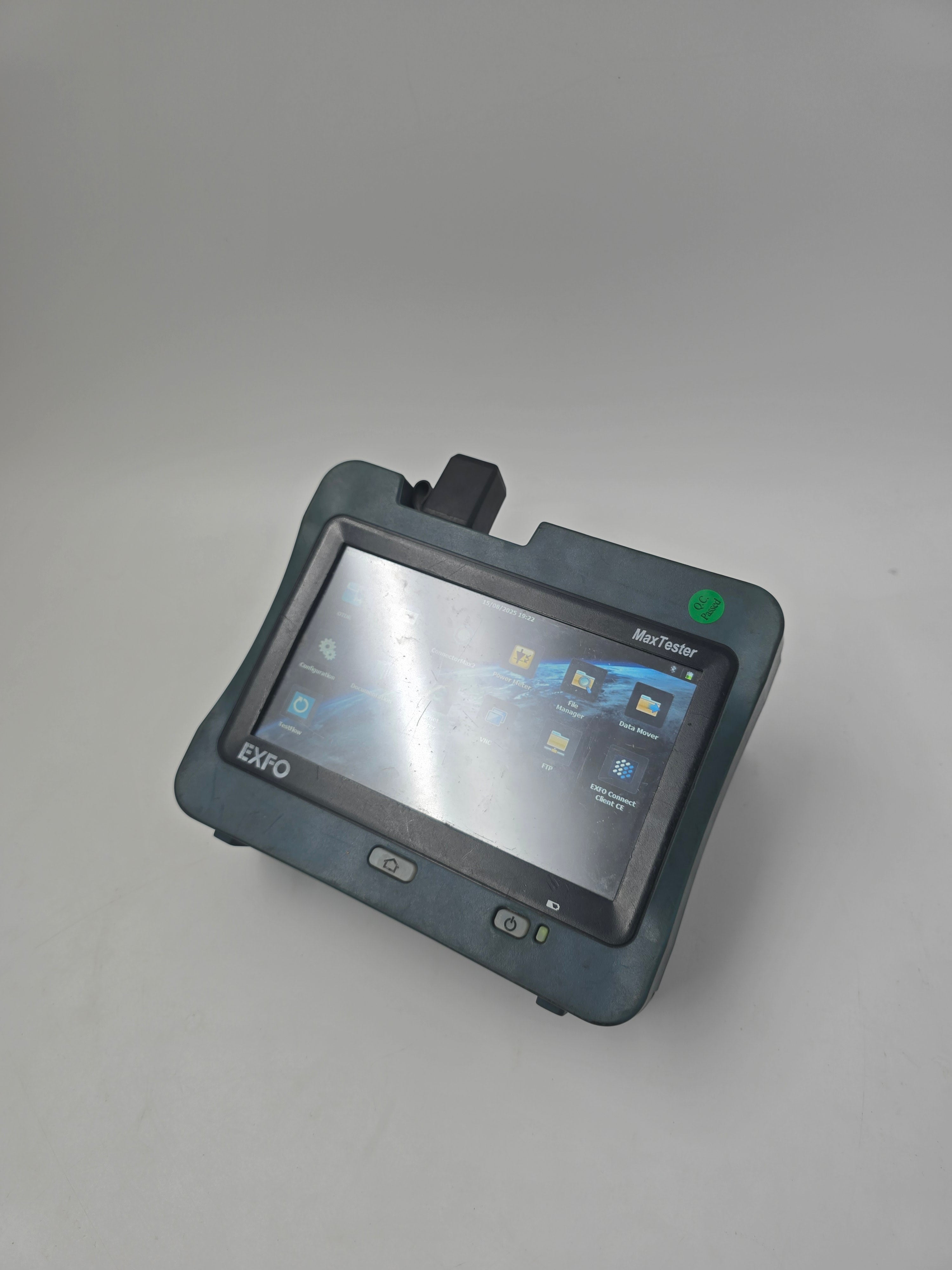 EXFO MaxTester HandHeld OTDR MAX-730C-SM8-EA W/ PSU